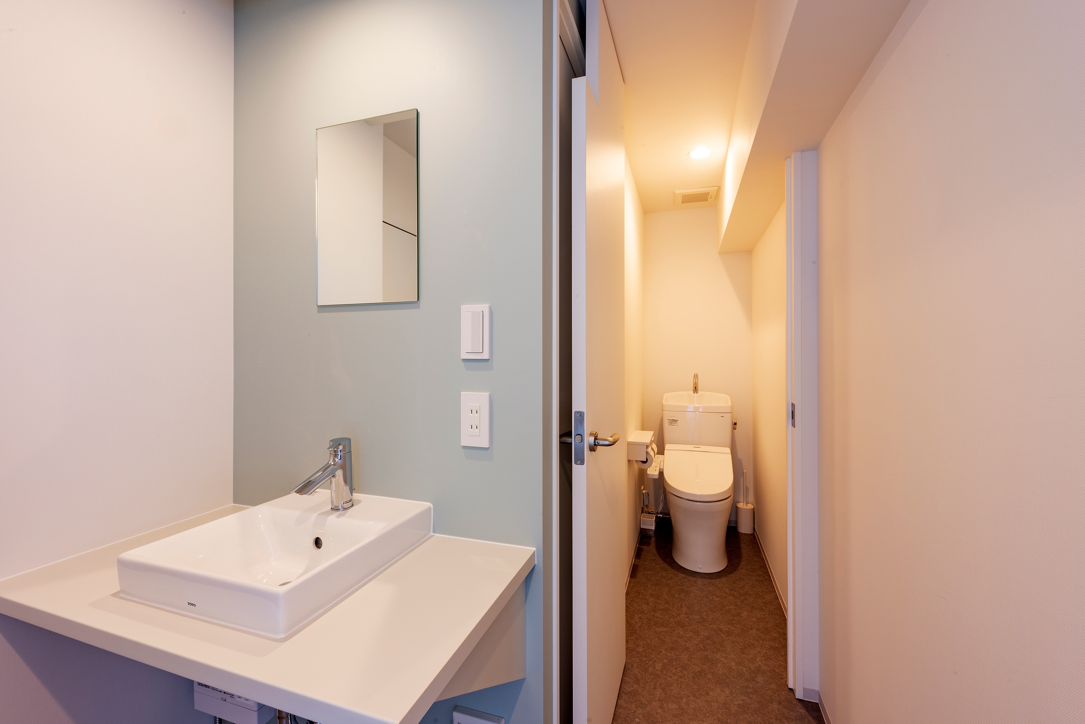 Shared toilet