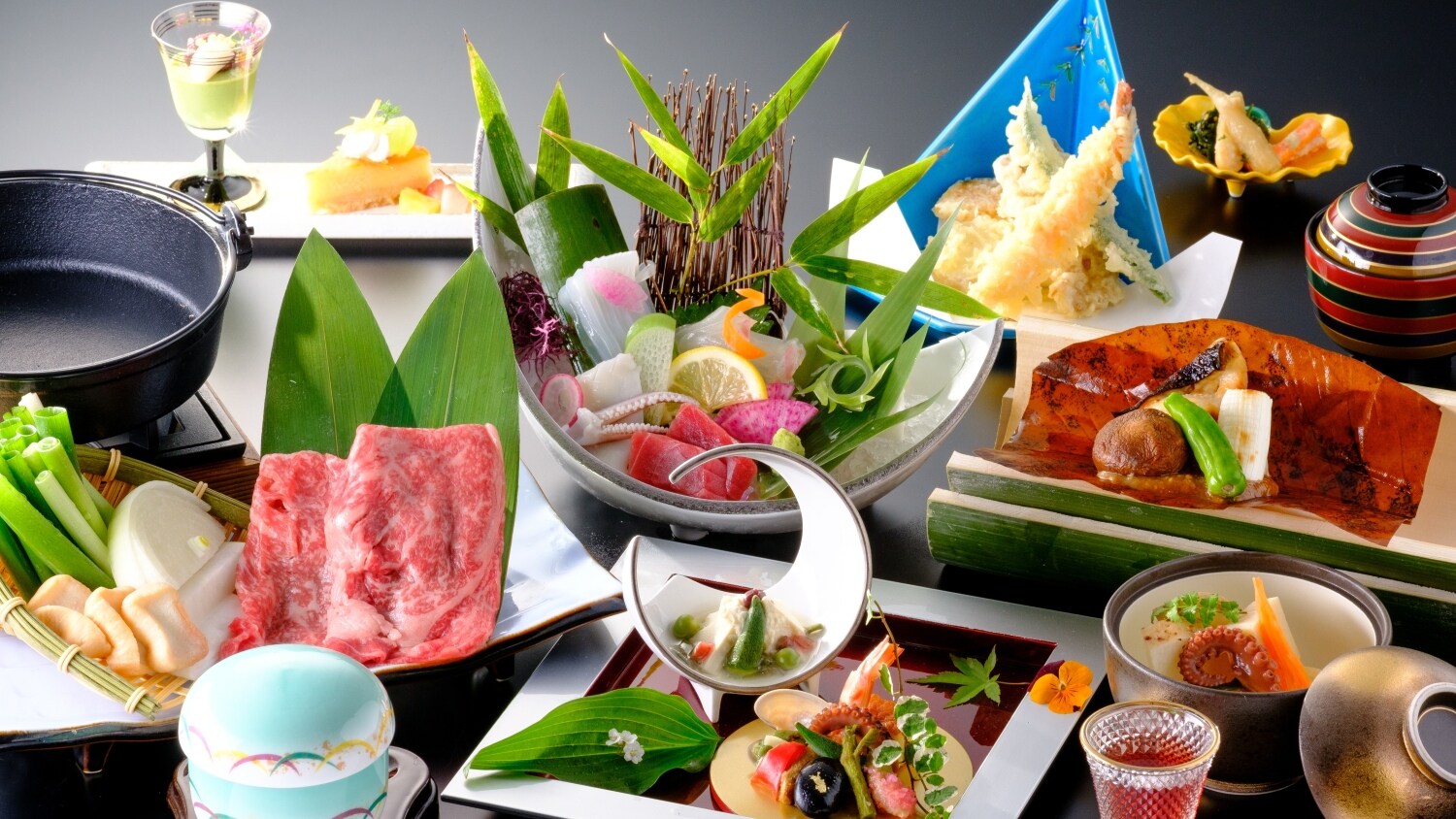“汤之花怀石料理套餐”