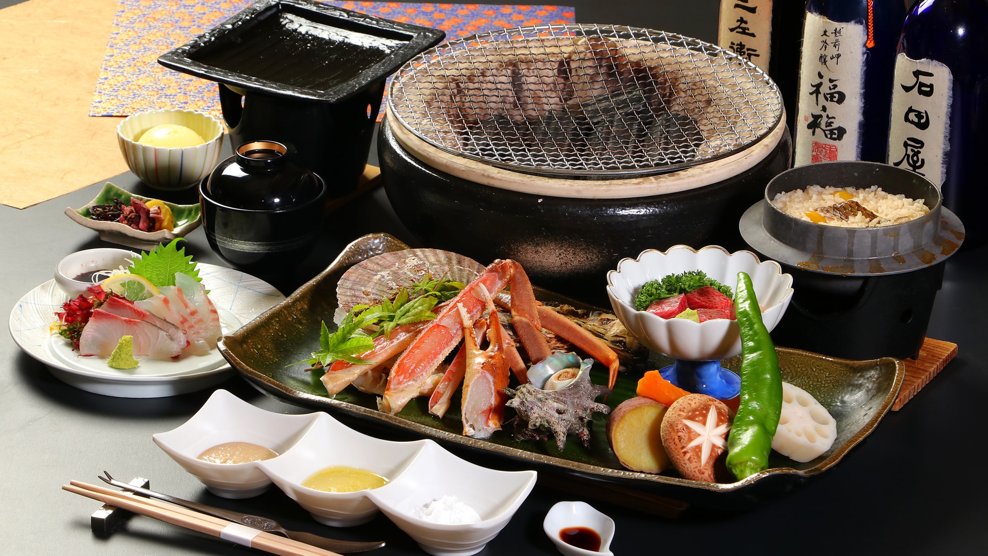 [炭火烧怀石料理]