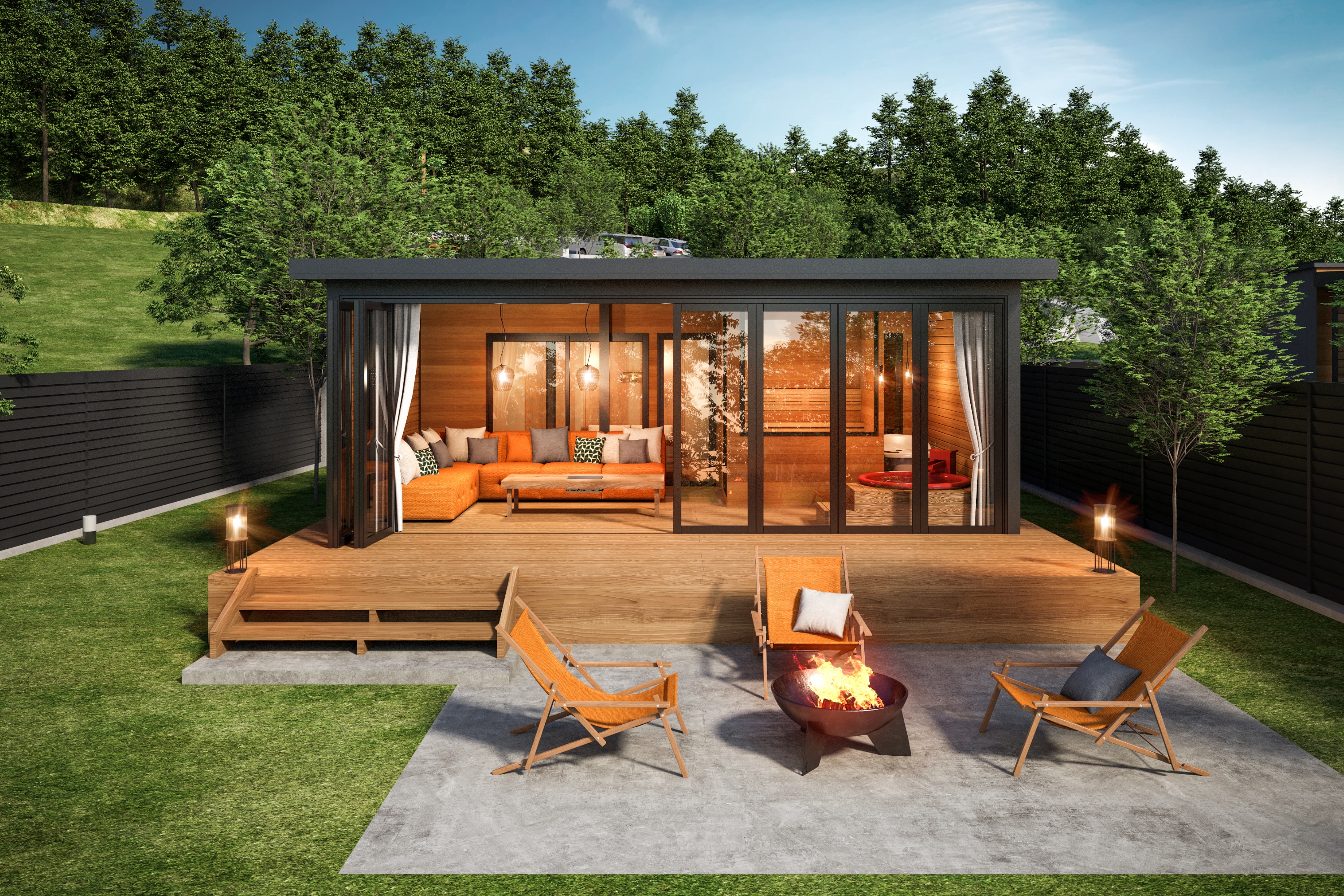Tipe glamping eksterior