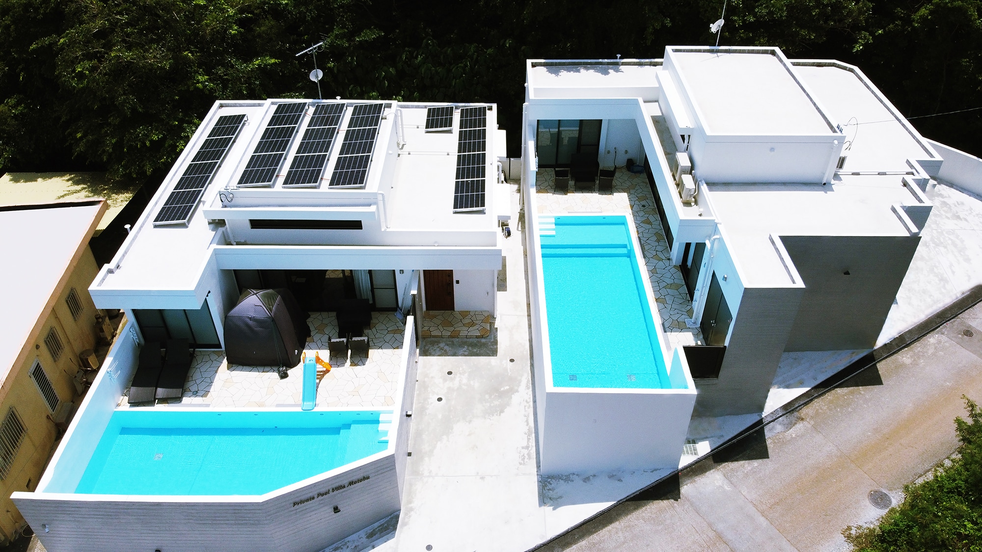 [Villa with fully private pool] A luxury villa with a simple and modern feel