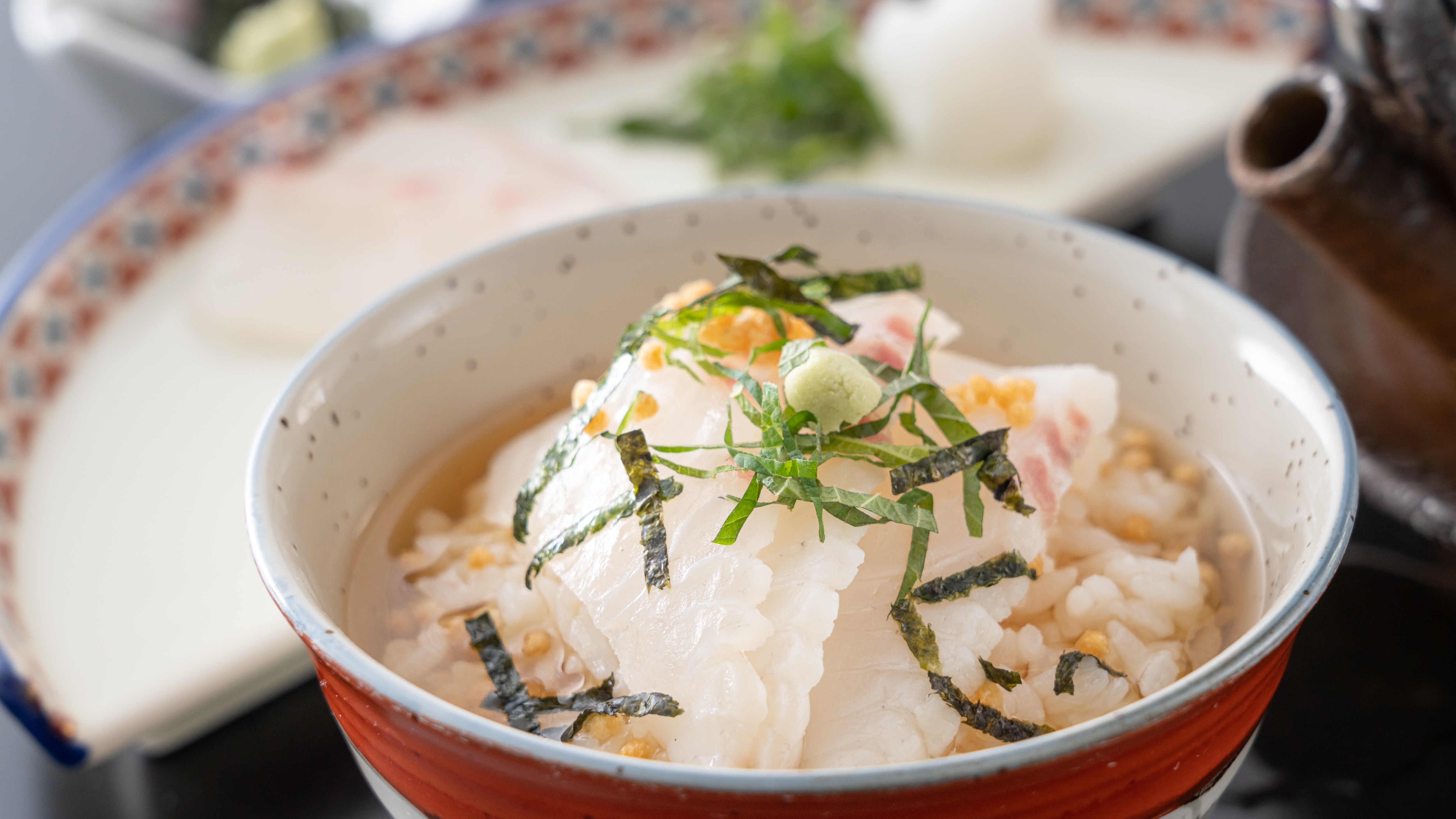 ■ [早餐示例] 鯛魚茶泡飯 * 圖片僅供參考。這取決於購買情況。