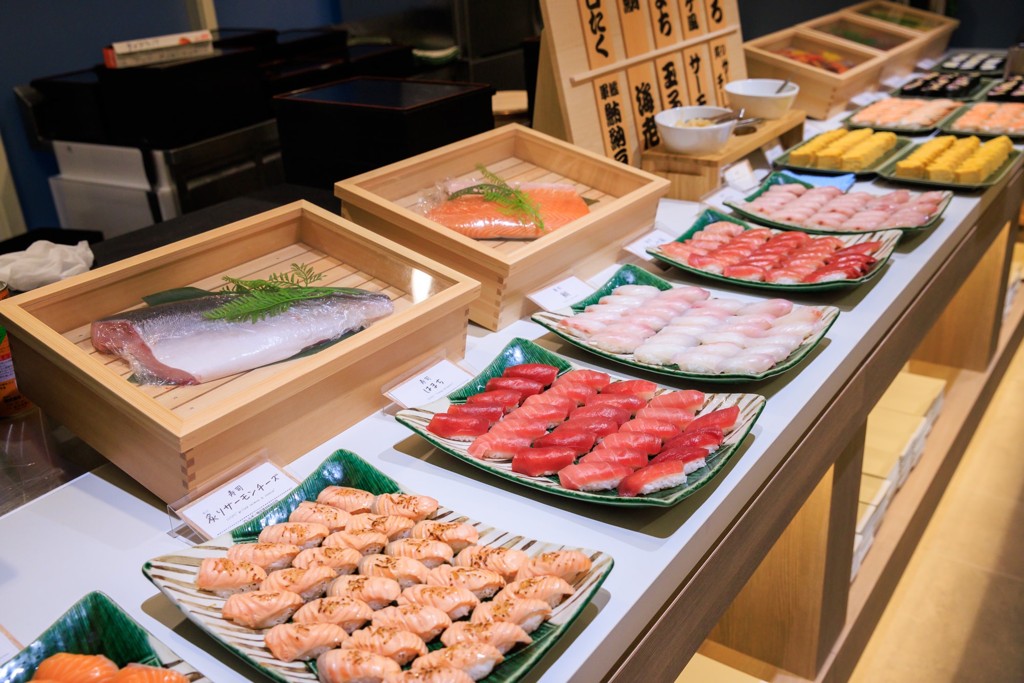 Dinner buffet - Sushi corner (example)