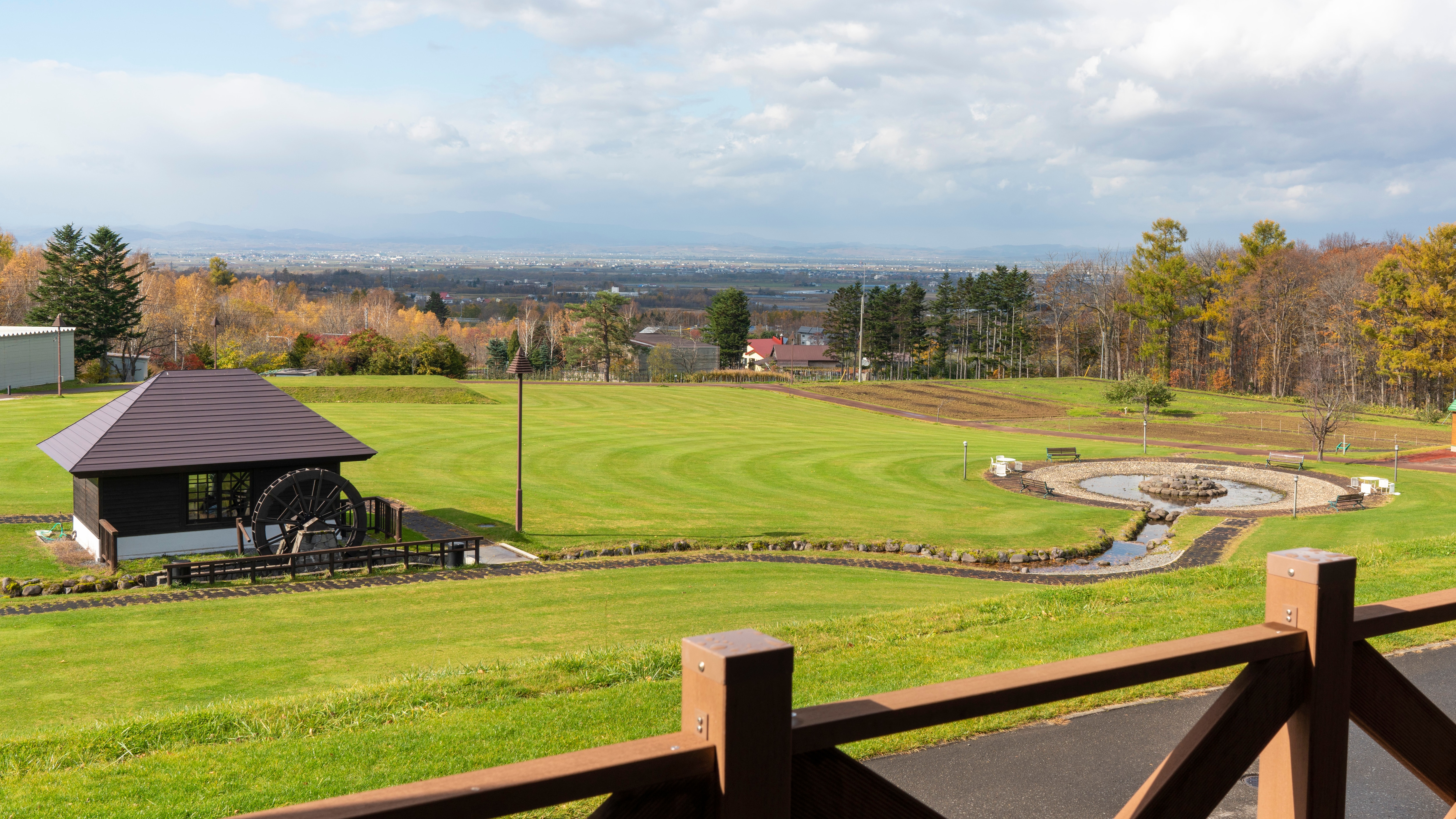 View from the restaurant