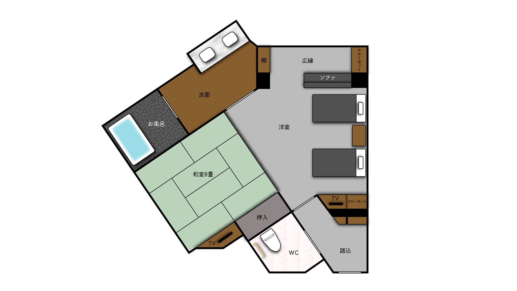 3F Universal Japanese and Western Room [Standard]