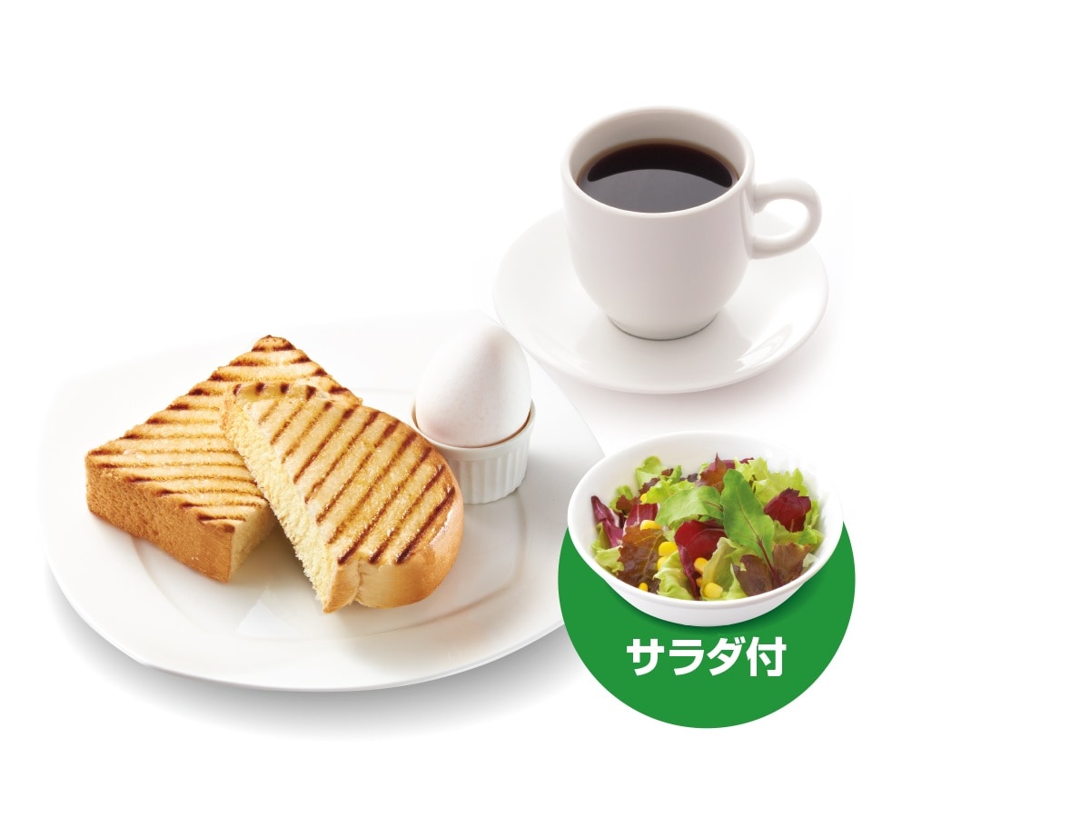 早餐【Café Tretatte】含早晨券方案的早餐範例（需預約）