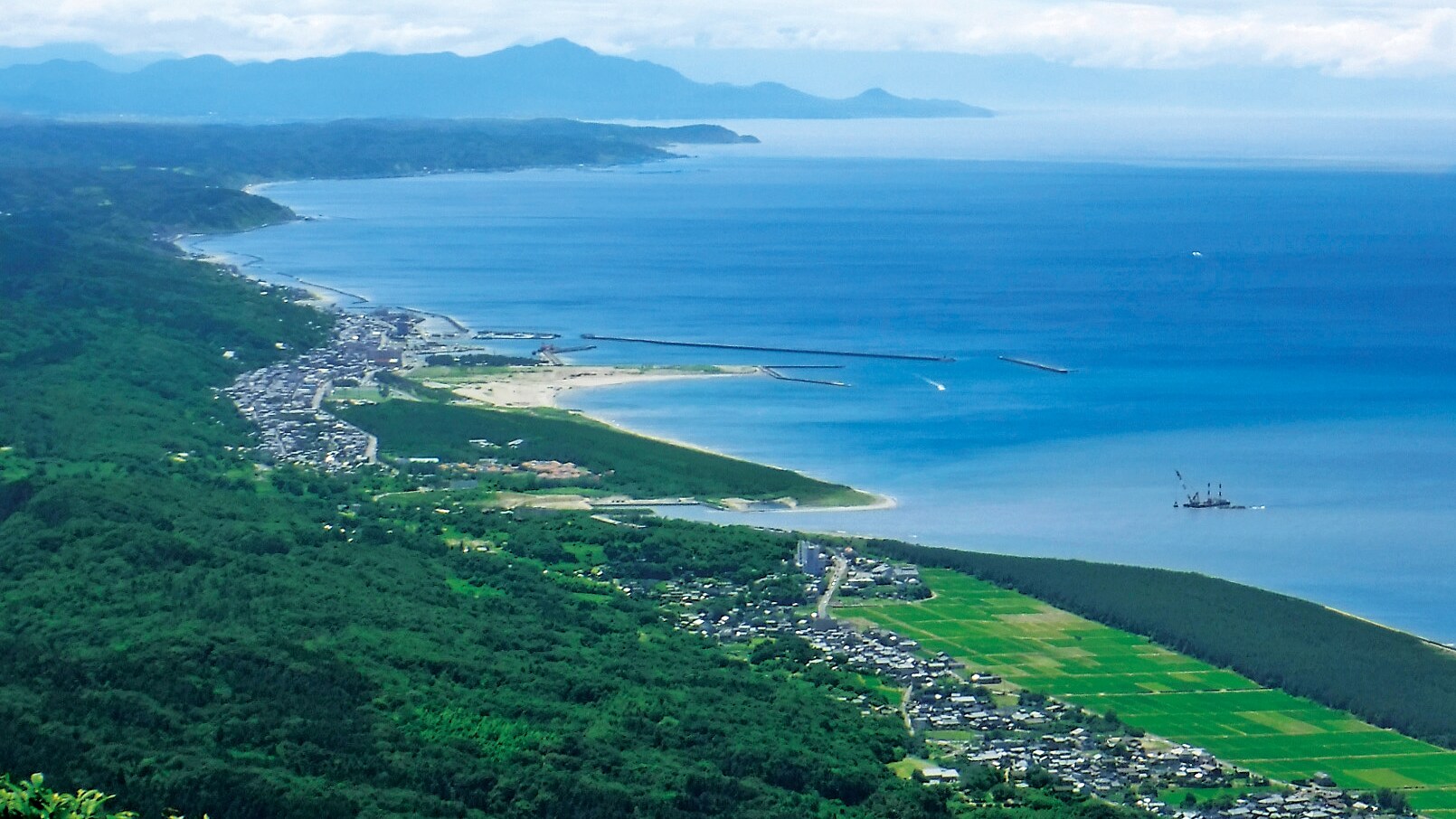 The sea of Teradomari