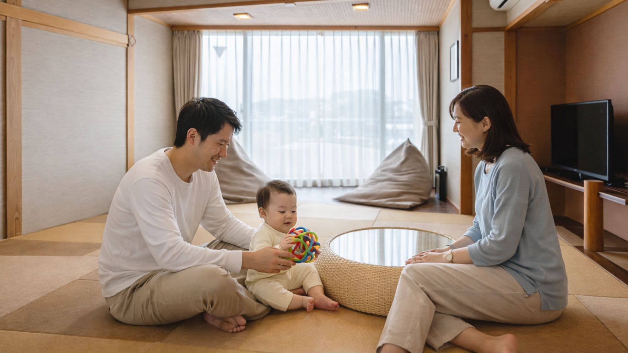 [Tầng tiêu chuẩn ■ Phòng kiểu Nhật dành cho gia đình ■ 10-15 chiếu tatami / Không hút thuốc] Tận hưởng kỳ nghỉ thoải mái với các tiện nghi dành riêng cho trẻ em.