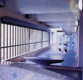 Large communal bath