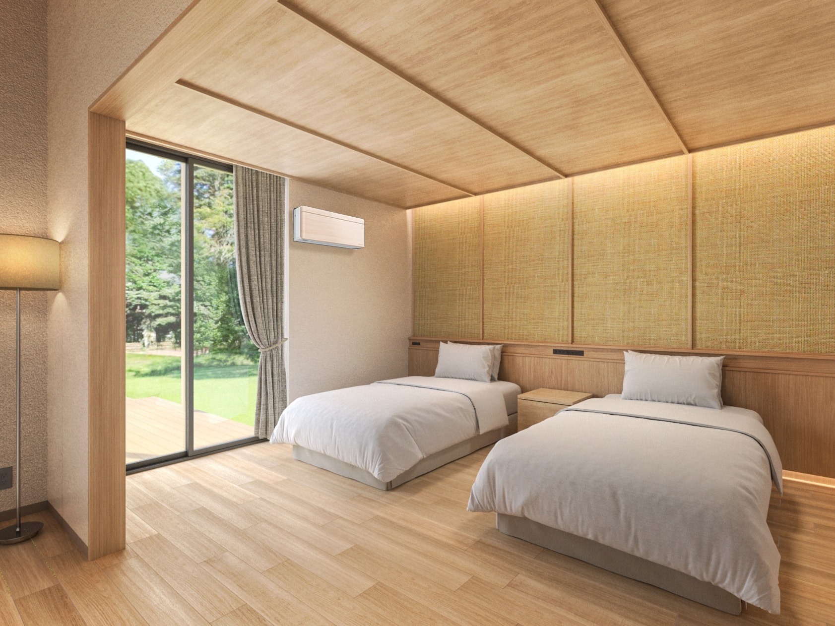 [เปิดเมษายน 2569] ห้องนอน Forest Villa (ภาพคอนเซ็ปต์)