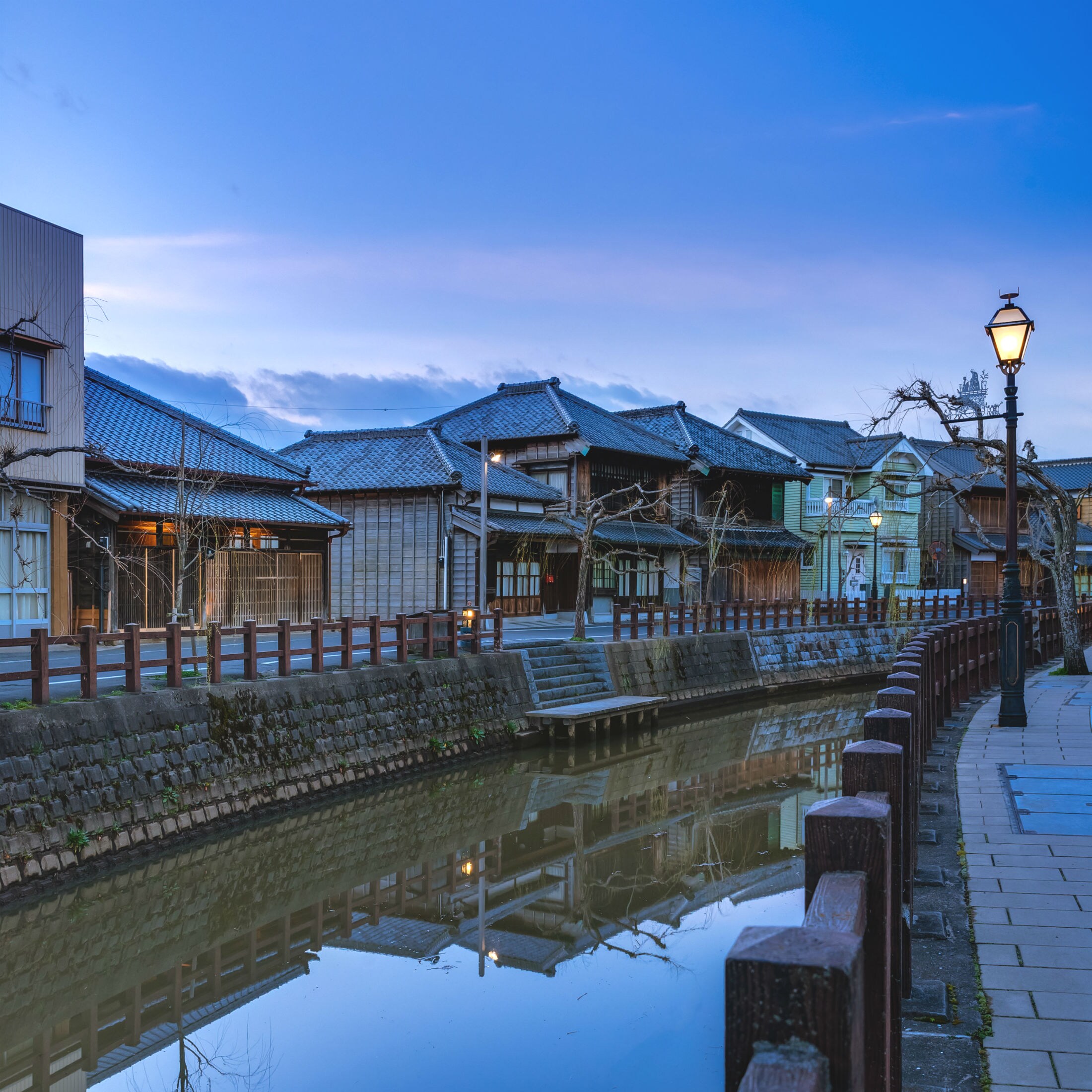Sawara is the closest to Narita Airport and has the streets of Edo.