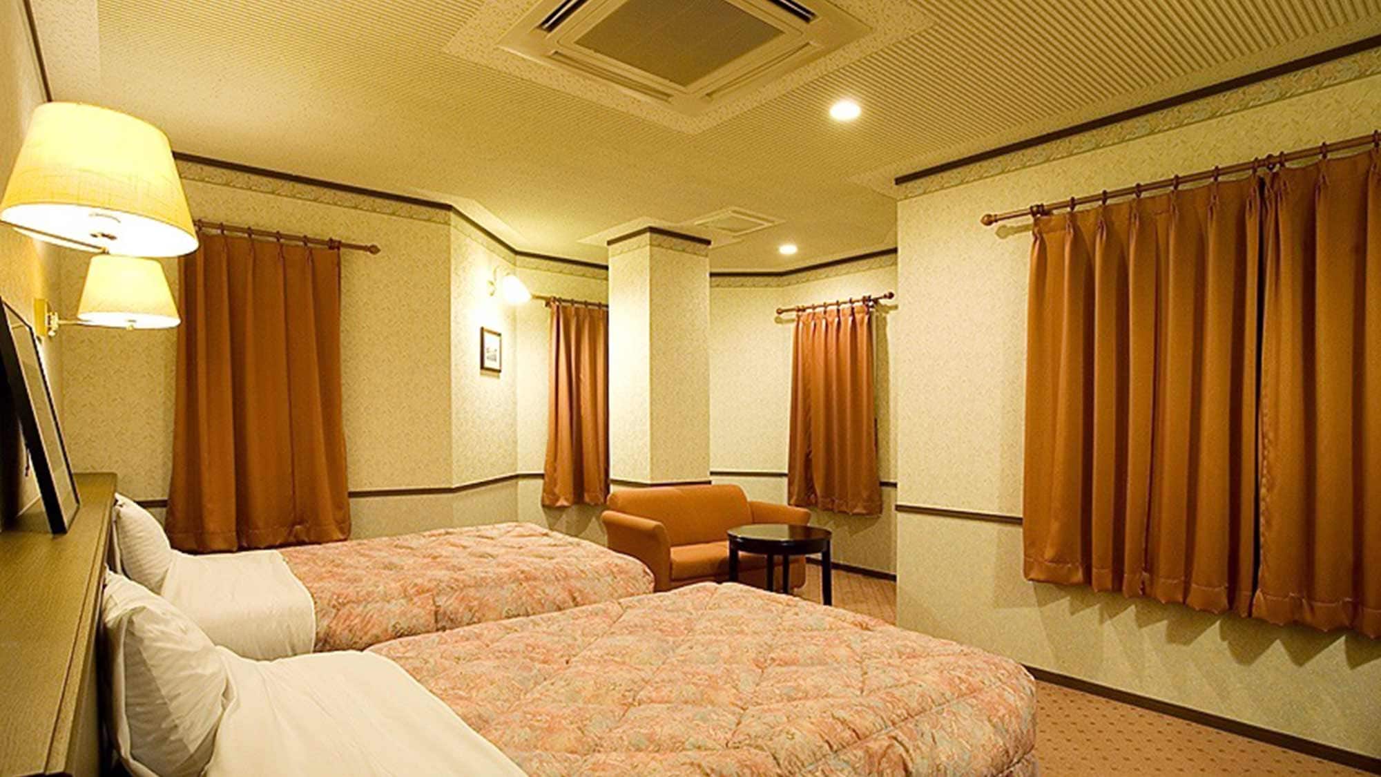 ・ Spacious and easy-to-use twin room