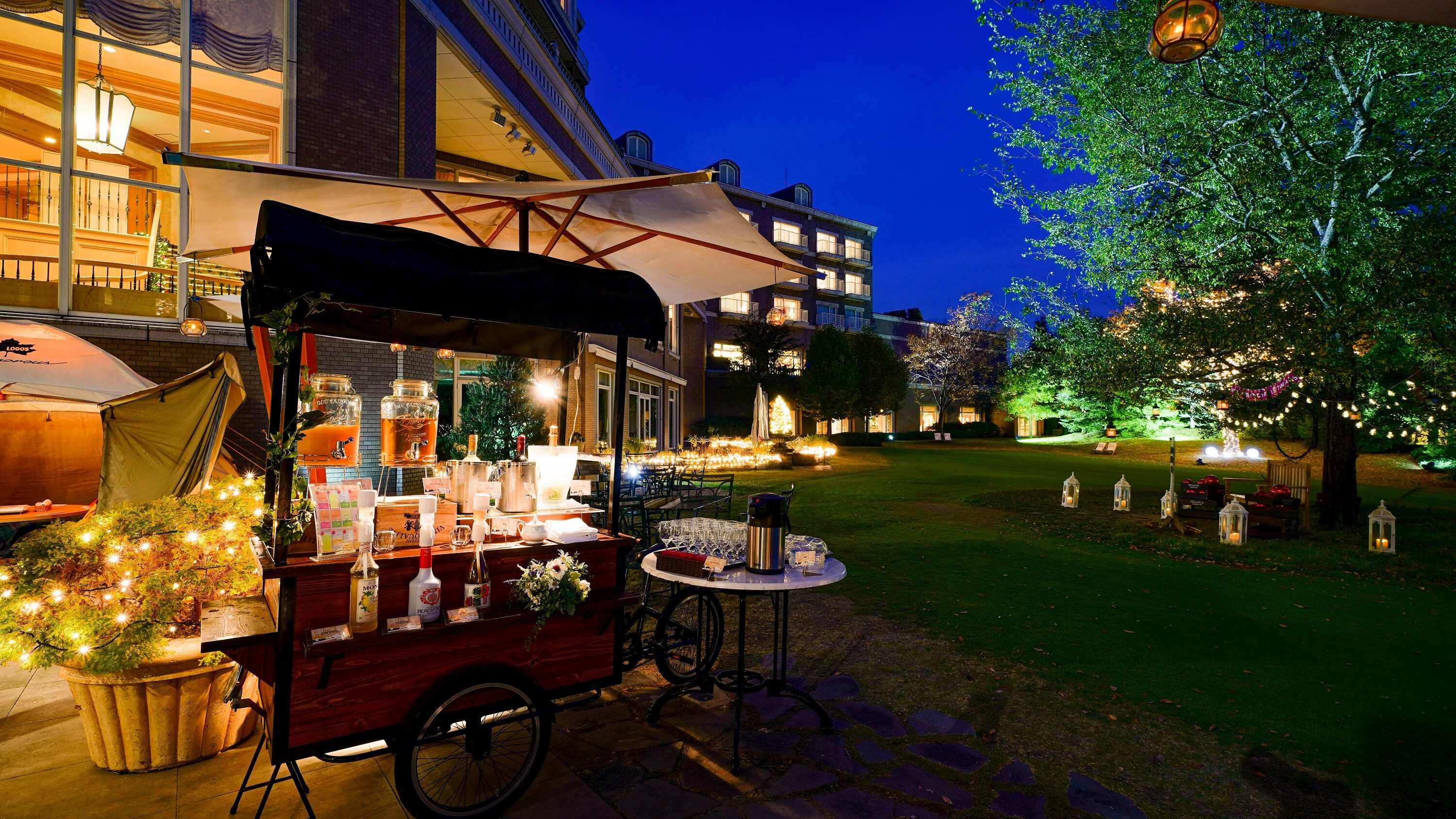 Beer garden image