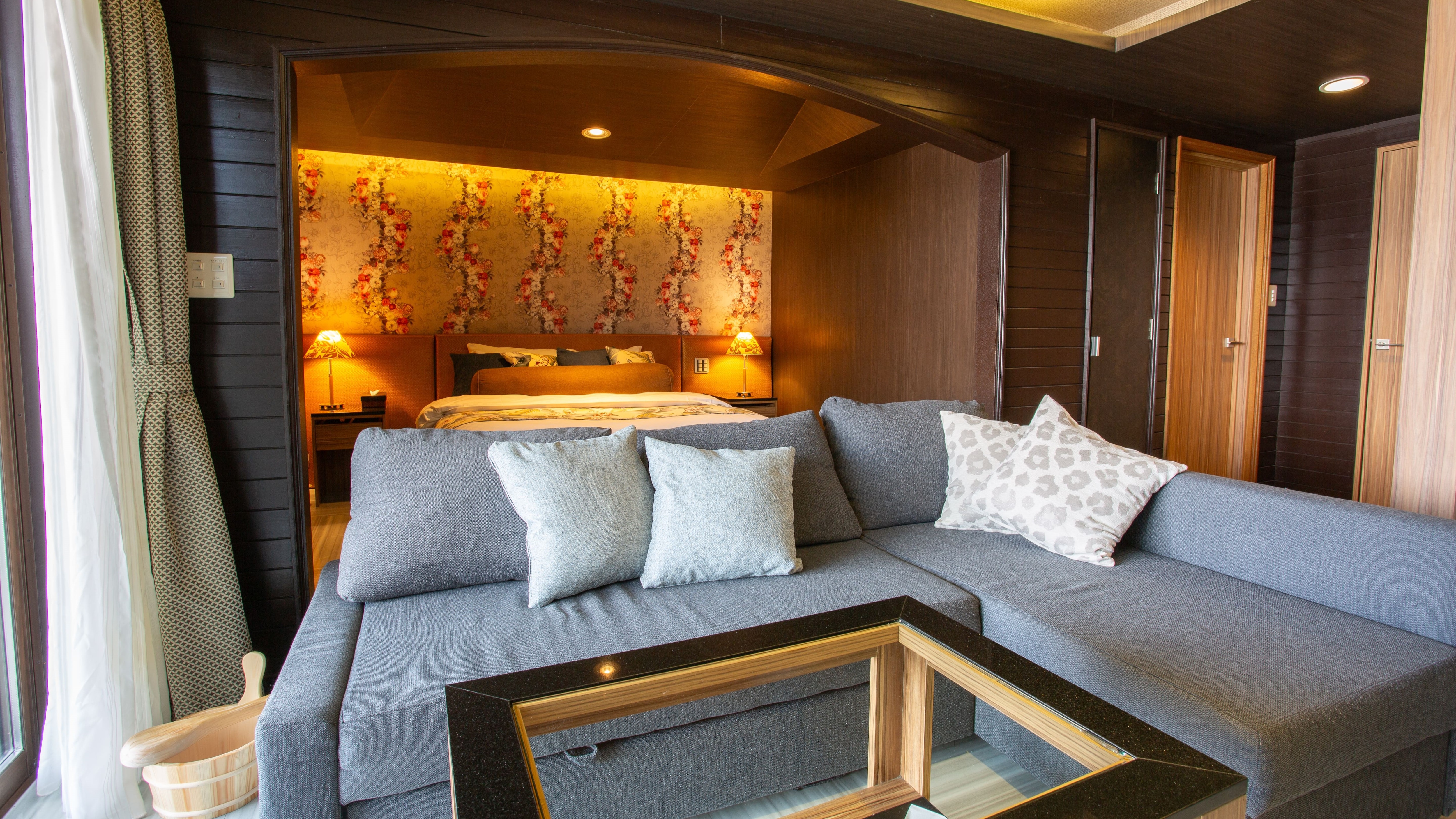 Glamping Villa (with private tent sauna, cold bath and BBQ)