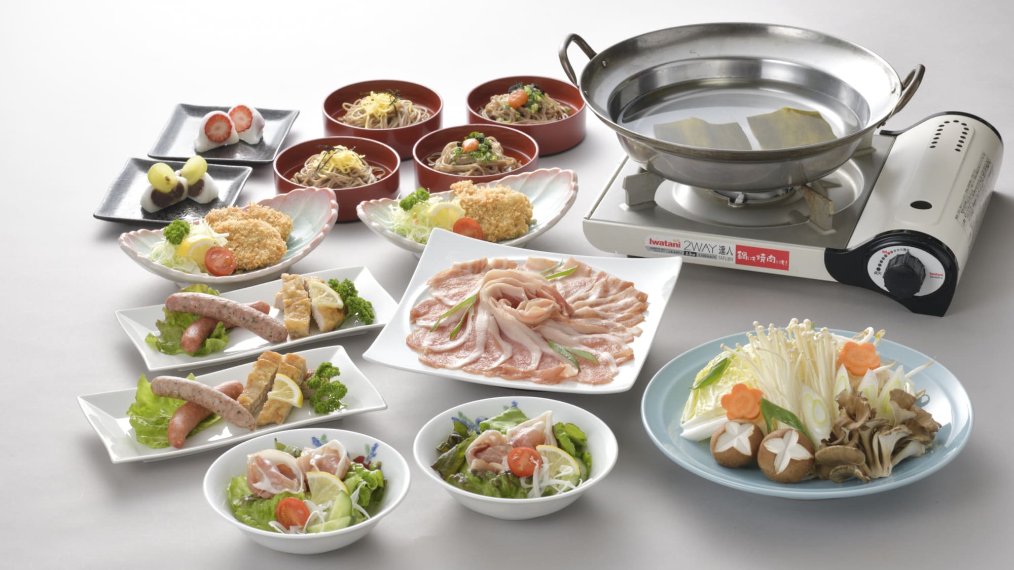 【岩见猪肉盛宴】（2人份）