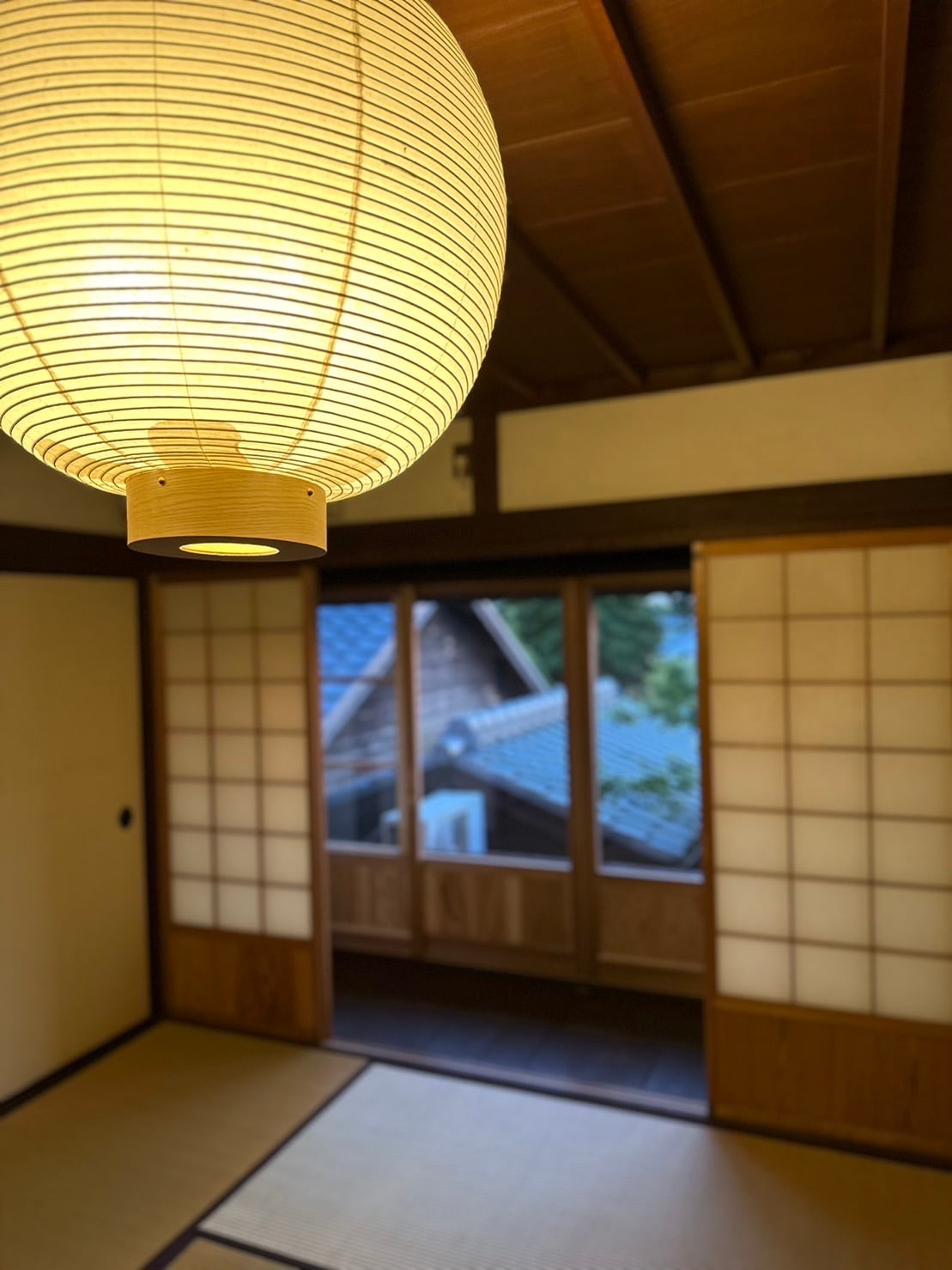 2nd floor bedroom Yame lantern
