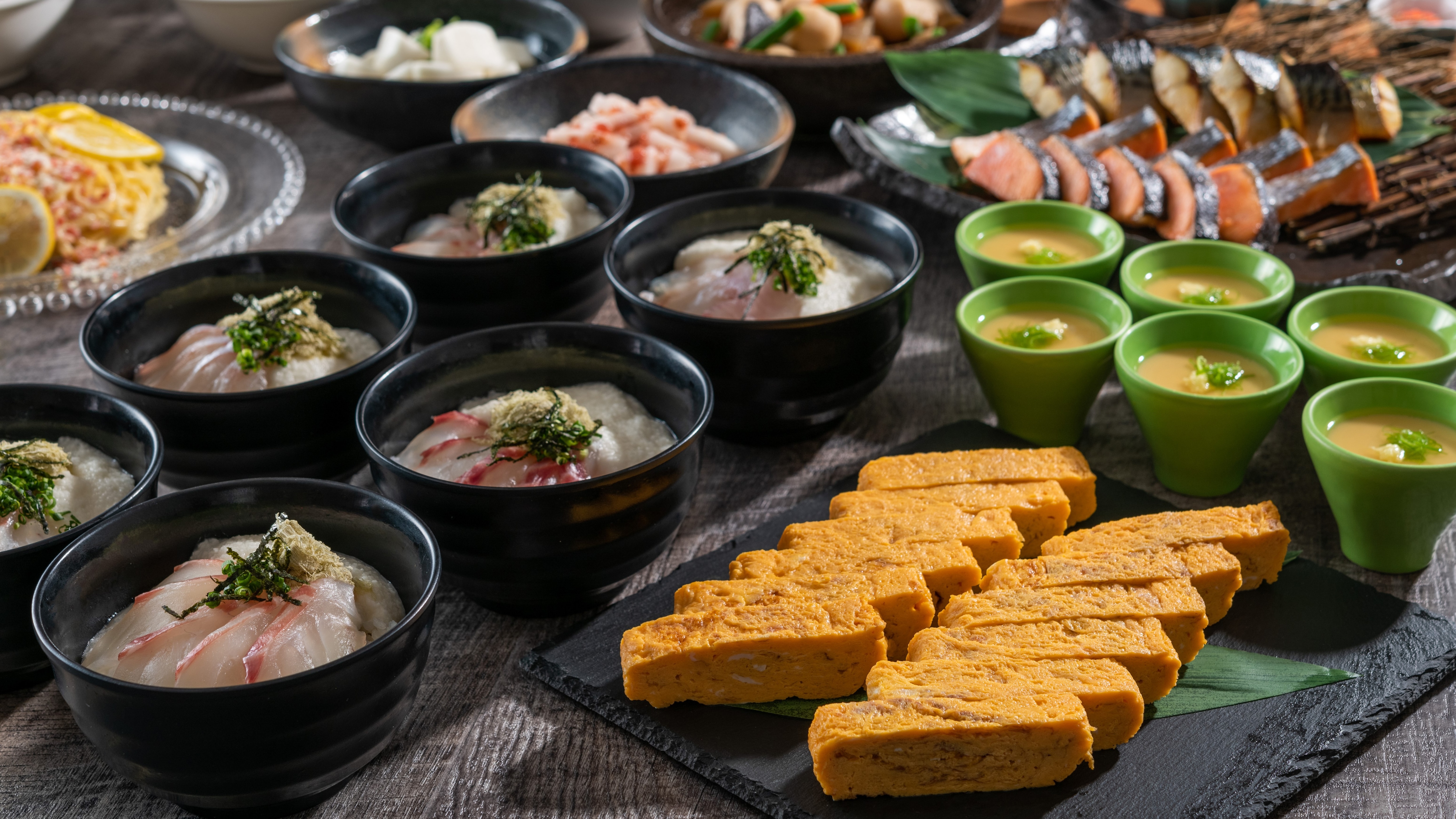 【自助早餐】日式料理種類豐富！