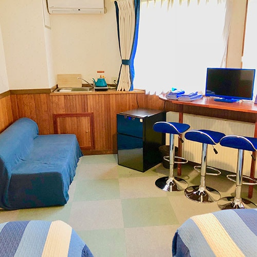 ・New Building Twin Room - Blue -