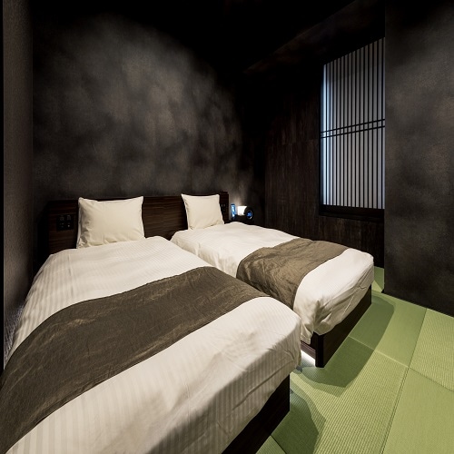<Kamar bergaya Jepang> Tikar tatami / tempat tidur kembar / bak mandi dan toilet terpisah 19-22 meter persegi