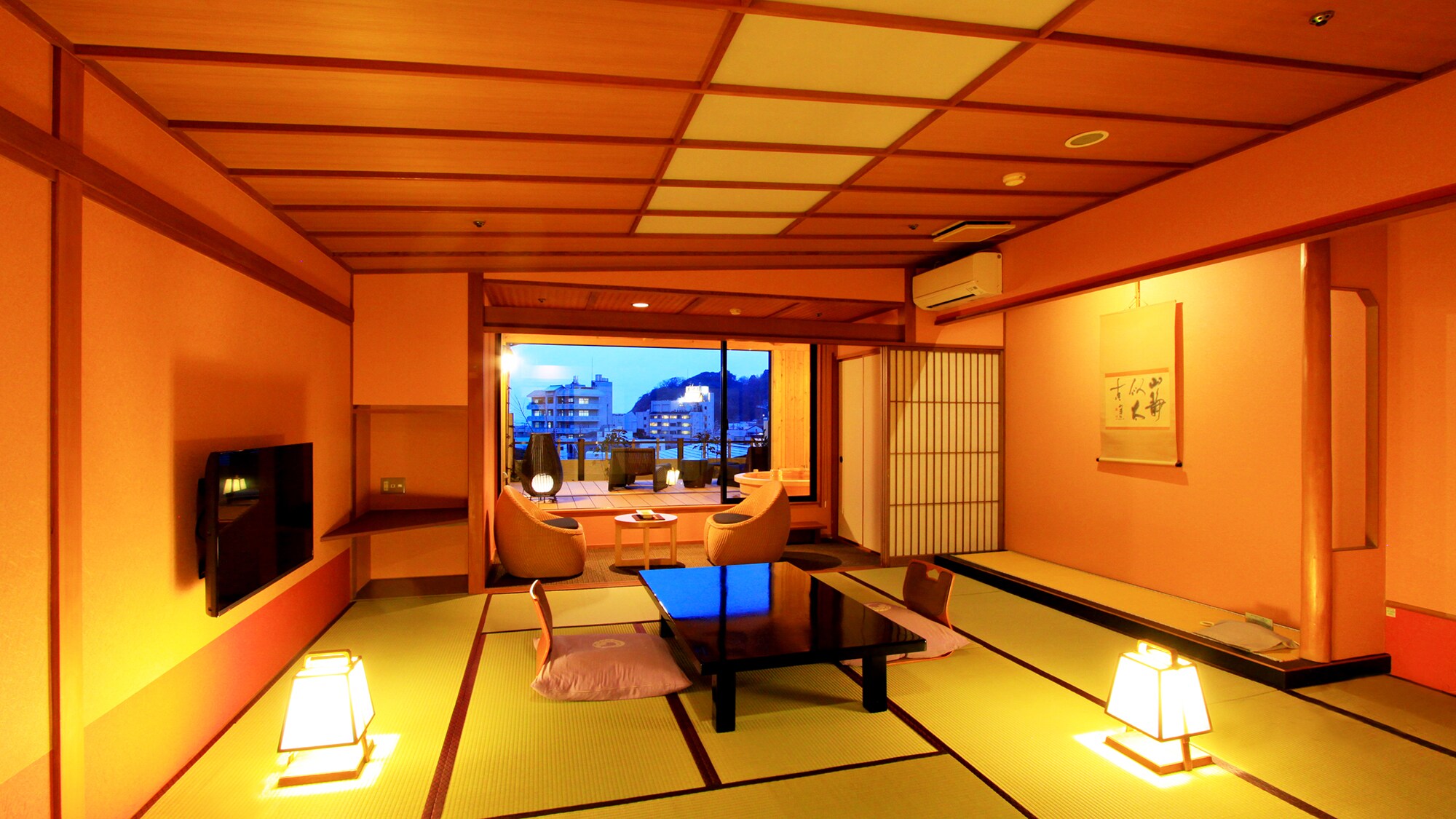 An example of a special room with an open air