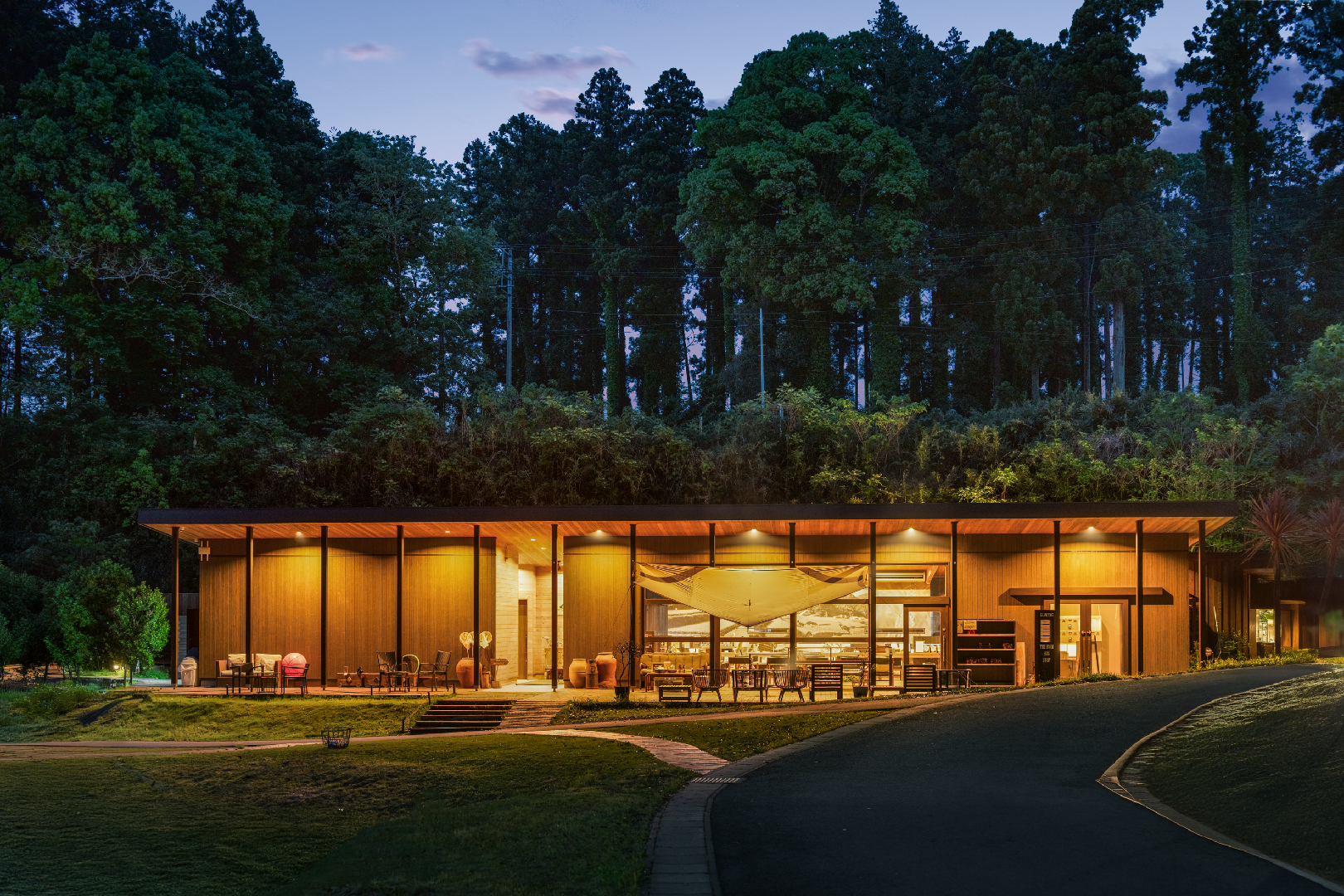 THE FARM Glamping 的休息室