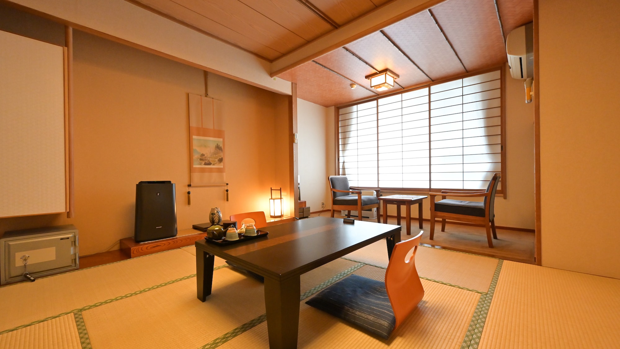 Japanese-style room (example) [Use for 2 to 3 people] Recommended for families and couples.