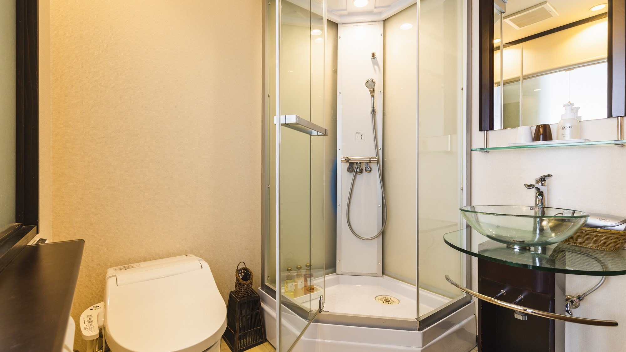 [Two rooms connected] Living room + Japanese modern twin 41㎡/shower room
