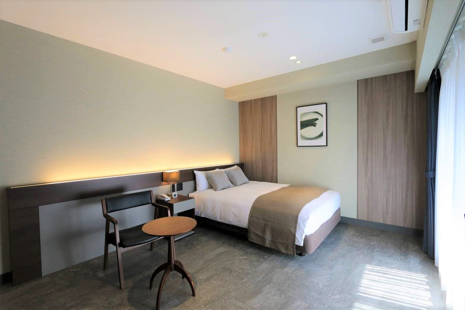 Double room A double room of 26 square meters that can be widely used.