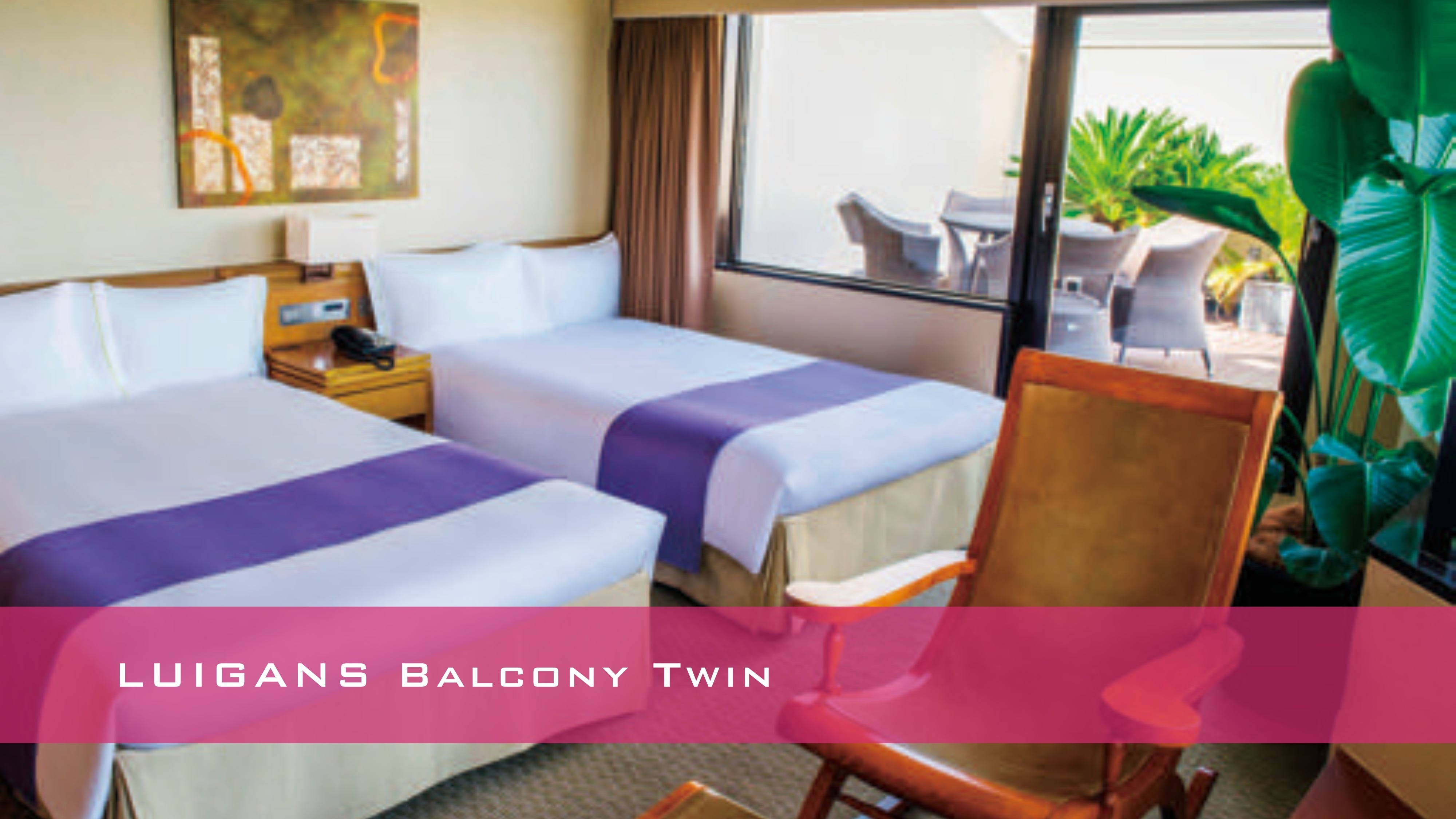 Luigans Balcony Twin (7F)