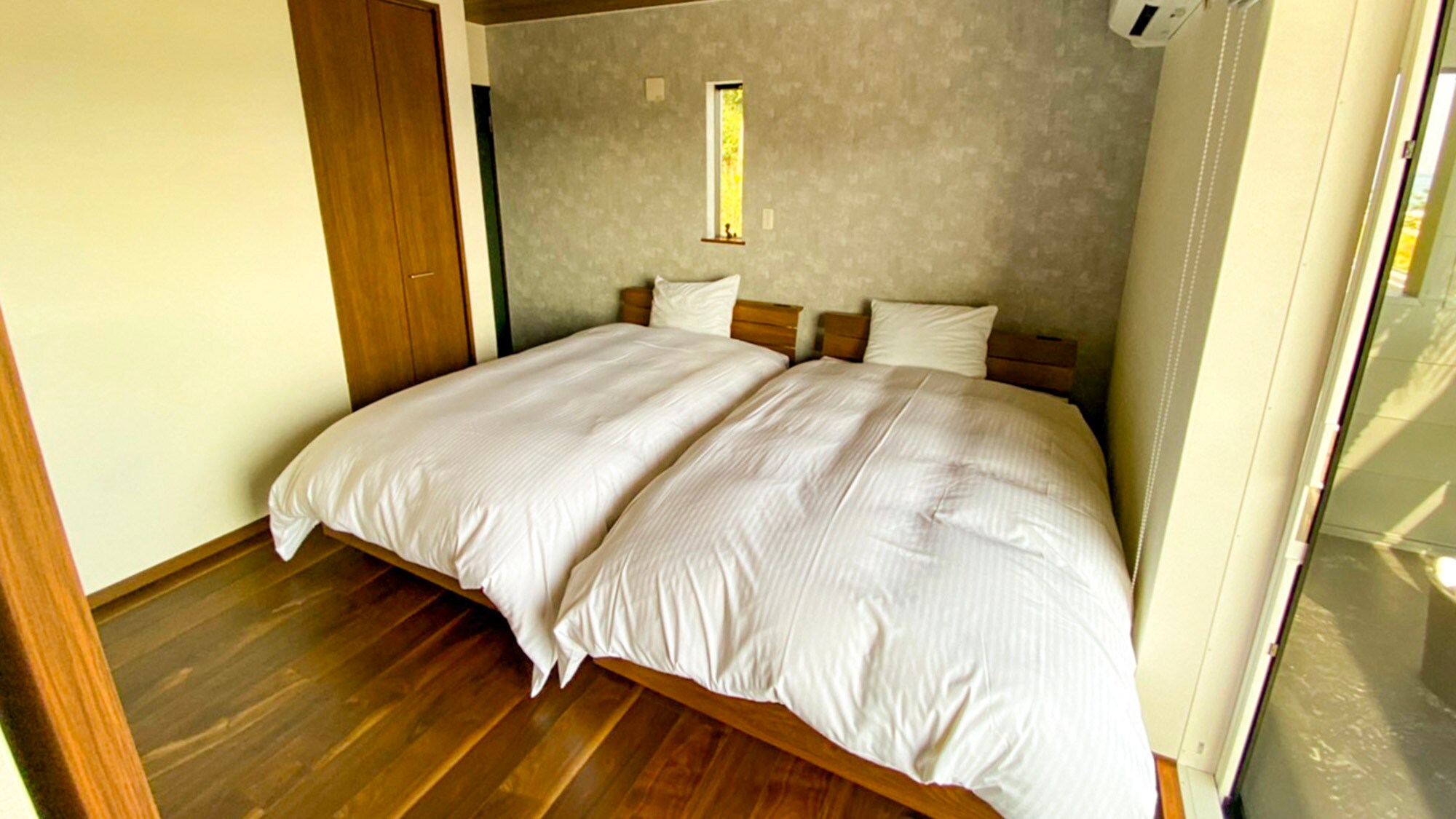 - You can also access the terrace from the main bedroom.
