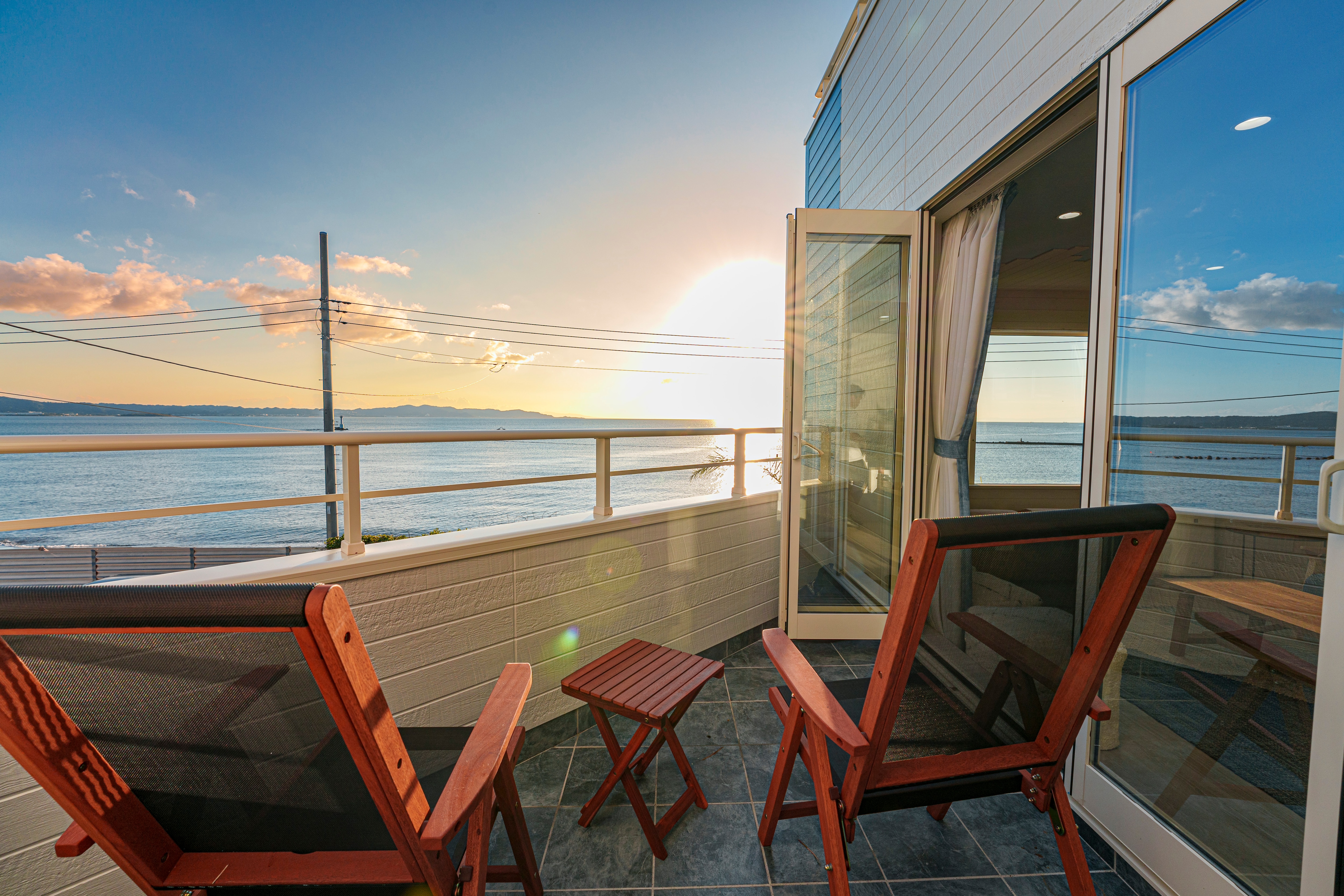 Second floor balcony
