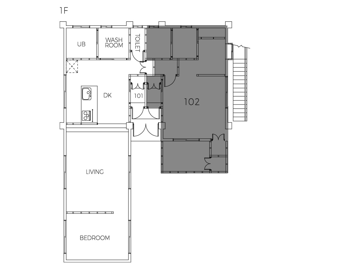 Floor plan COTON101