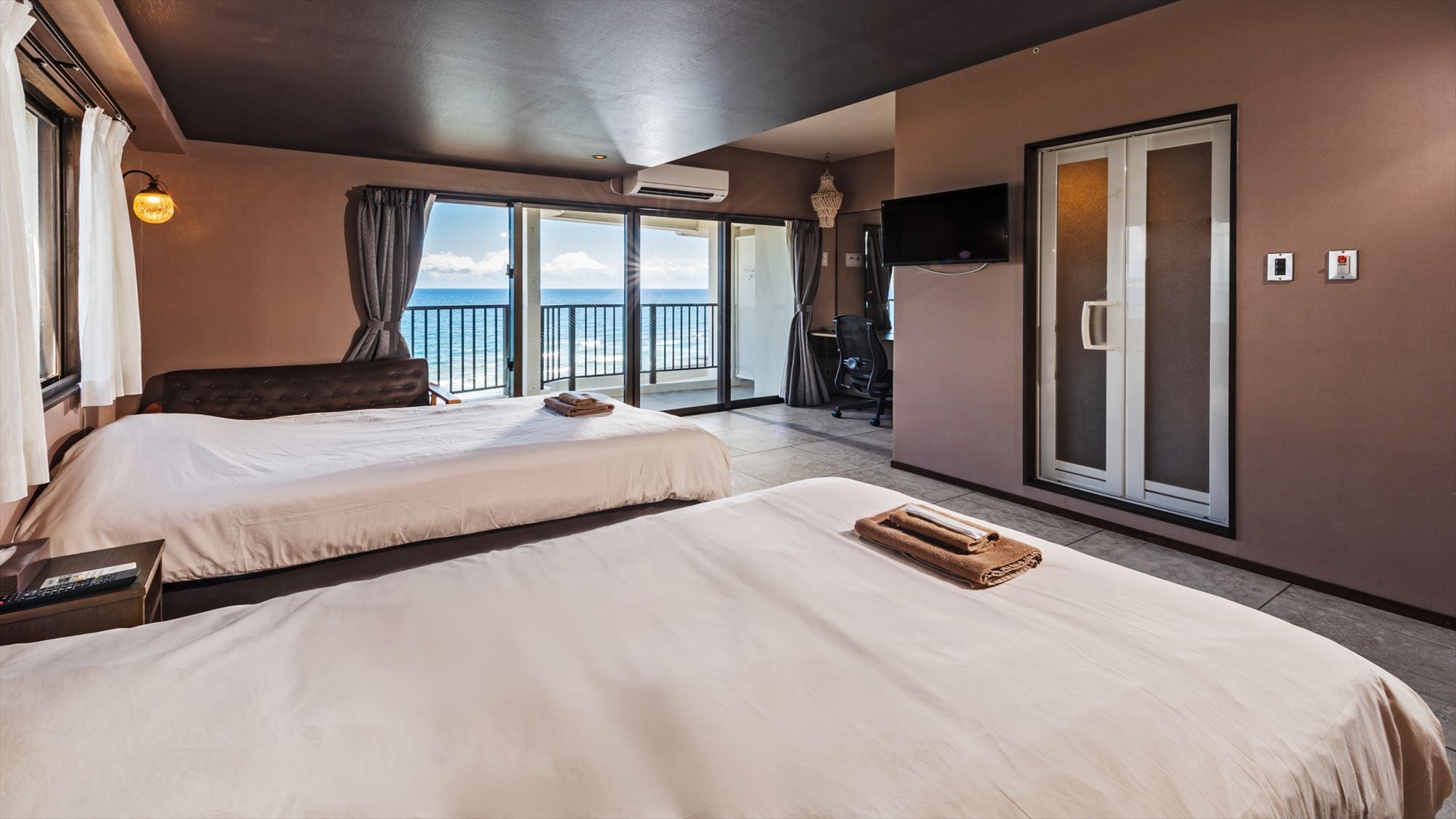 [客房] 海景双床房