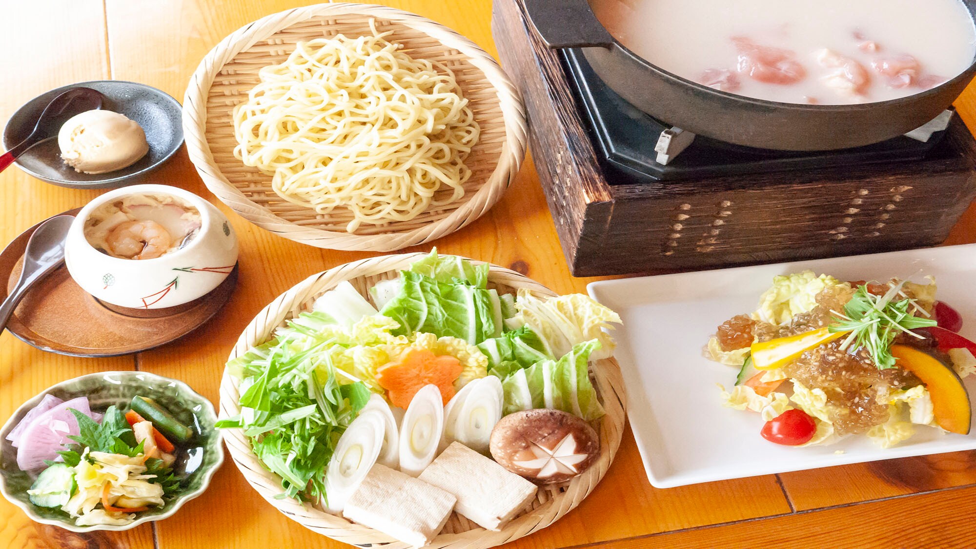 Hotpot sup ayam putih②