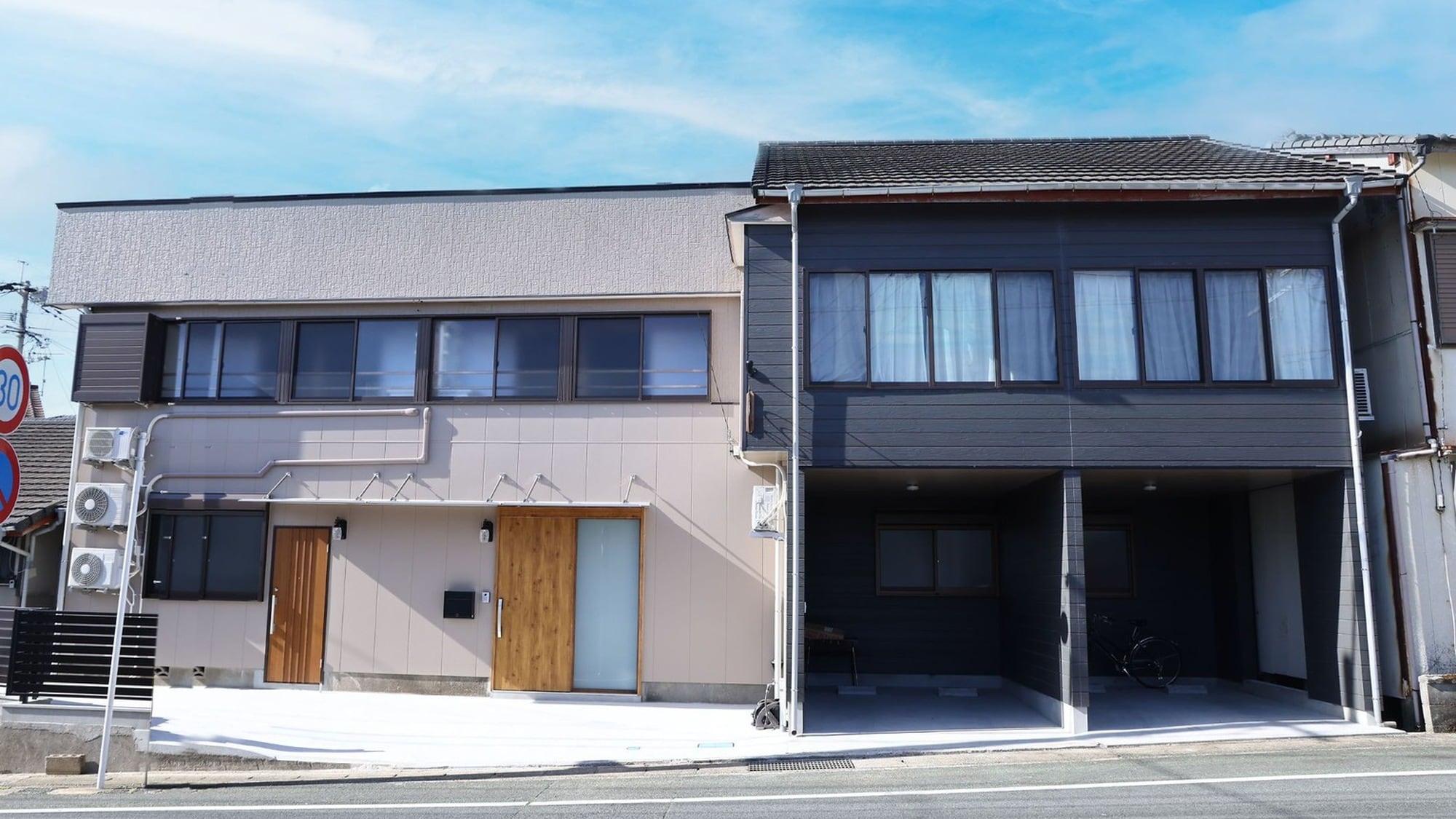 • [Exterior] Sakimiya, Nagasaki Prefecture's first beauty-focused inn, is located on Fukue Island in Goto City. Guests can use POLA cosmetics free of charge.