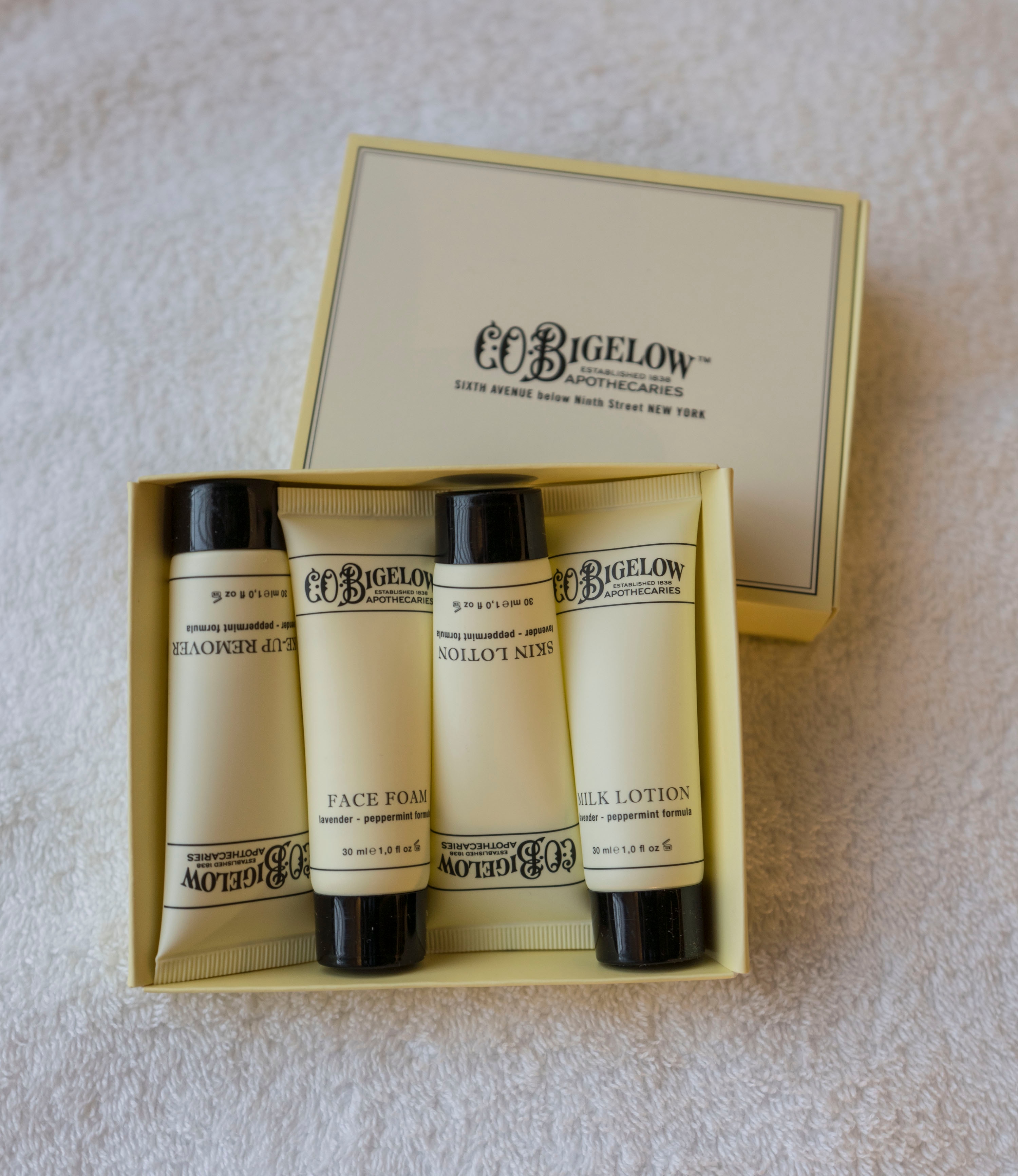 Premium room amenities