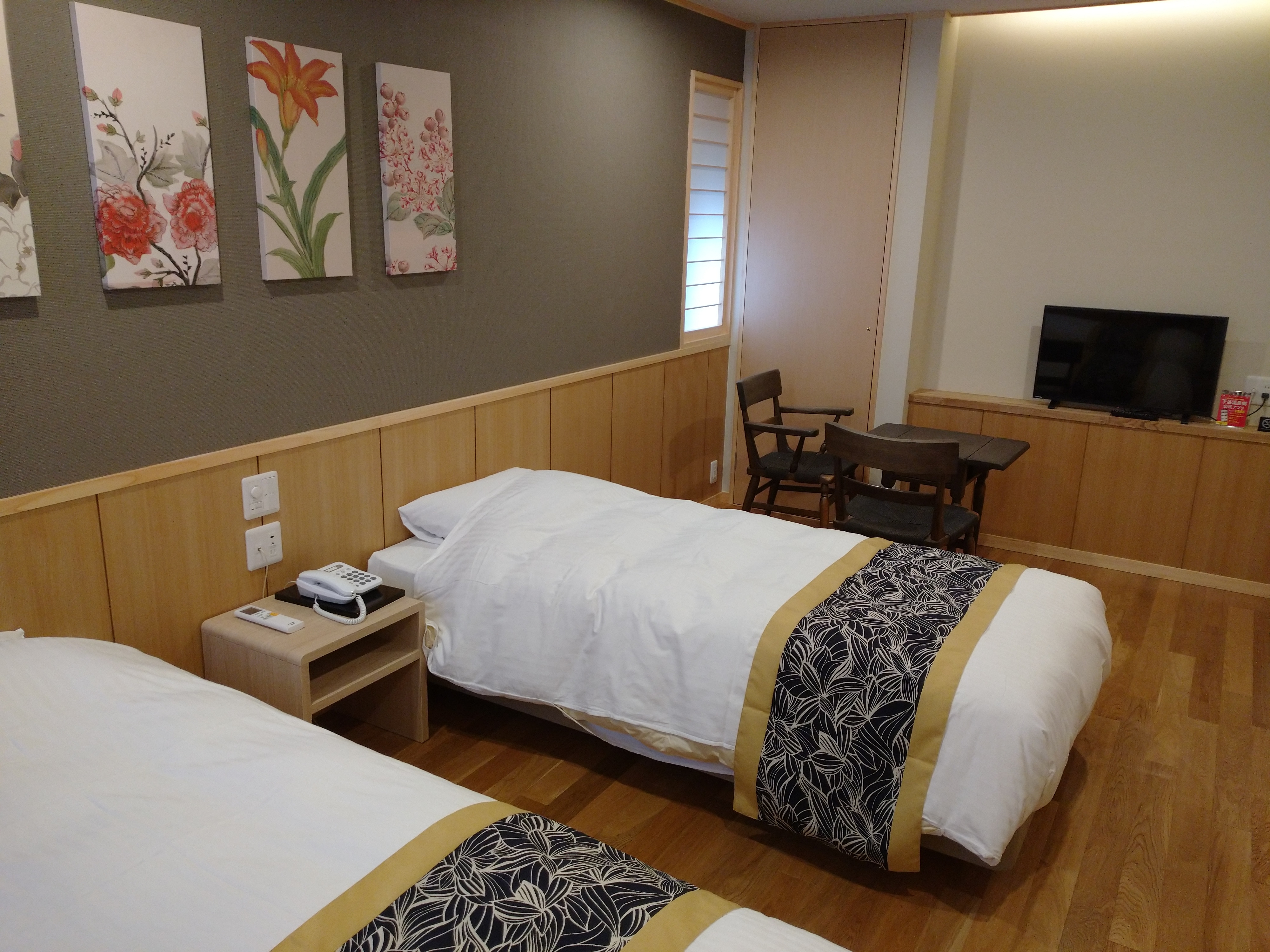 Japanese-style twin room completed in February 2023