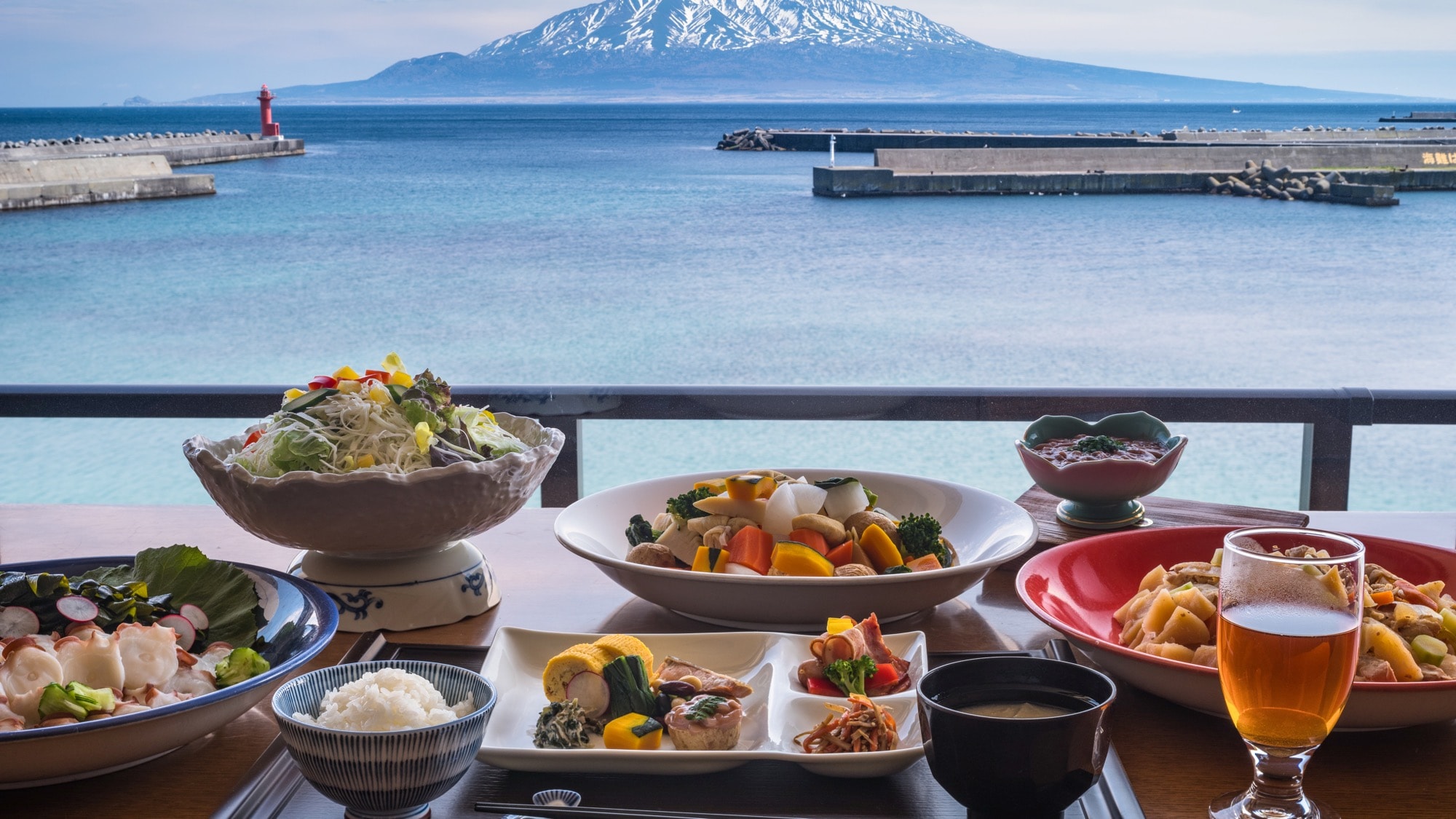 Bữa sáng với các nguyên liệu từ Hokkaido