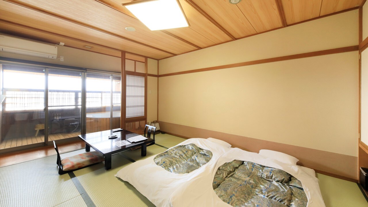 [◇富士山侧◇]带露天浴池的日式房间