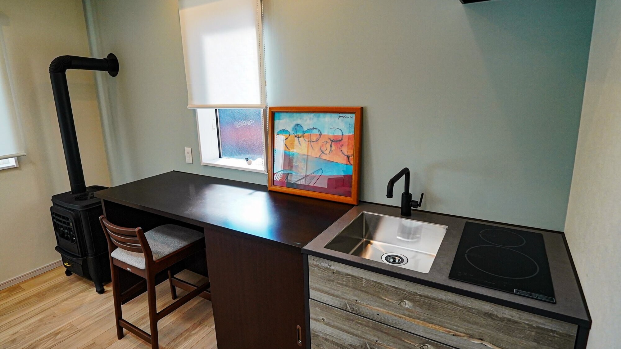 [Premium villa with private open-air bath] Mini kitchen