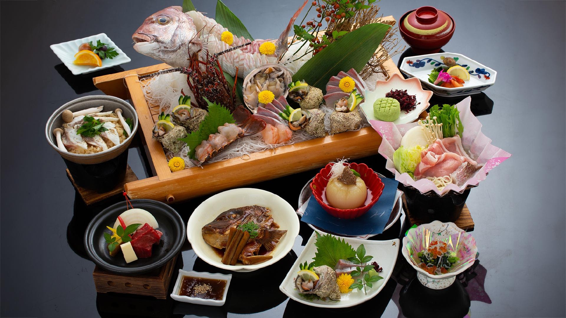 Seafood Kaiseki Course