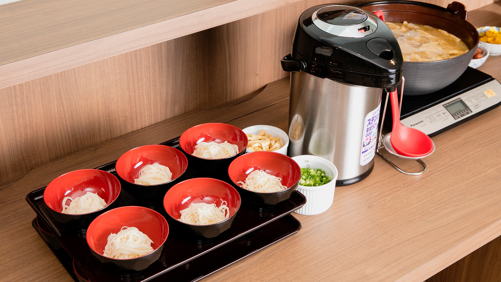 [Breakfast] Shodoshima warm somen noodles