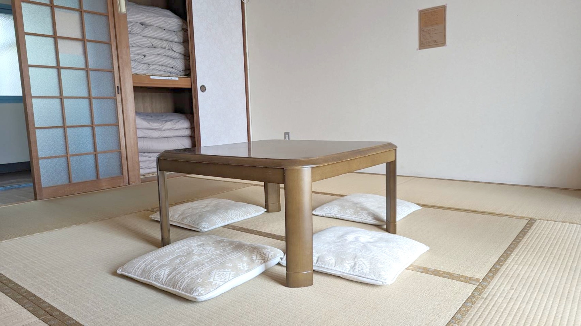 ・日式房间可作为私人房间使用。与家人一起享受轻松的住宿体验