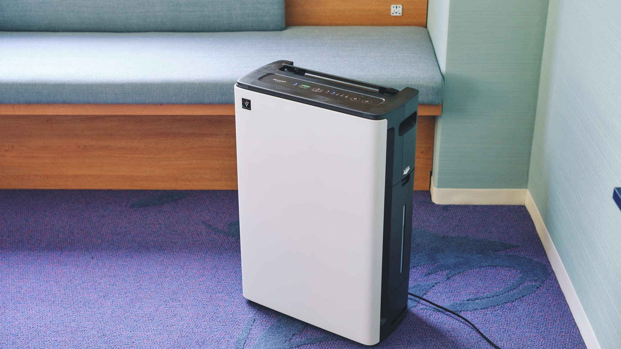Air purifier with humidification function