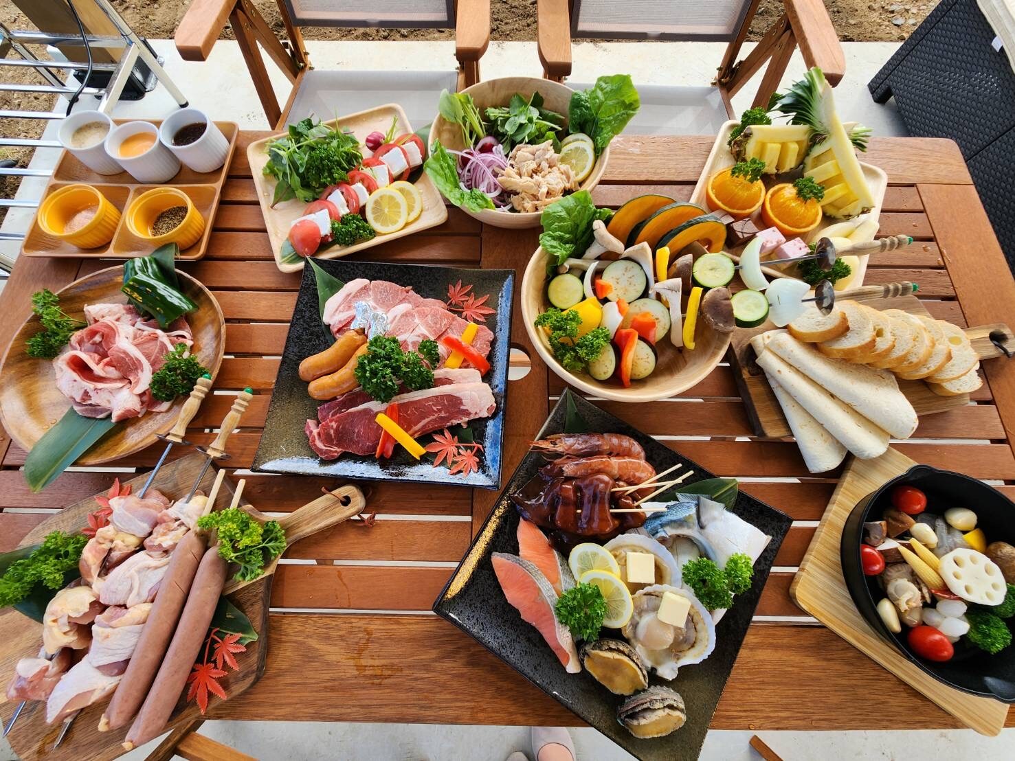 [Glamping Exclusive Dinner BBQ]