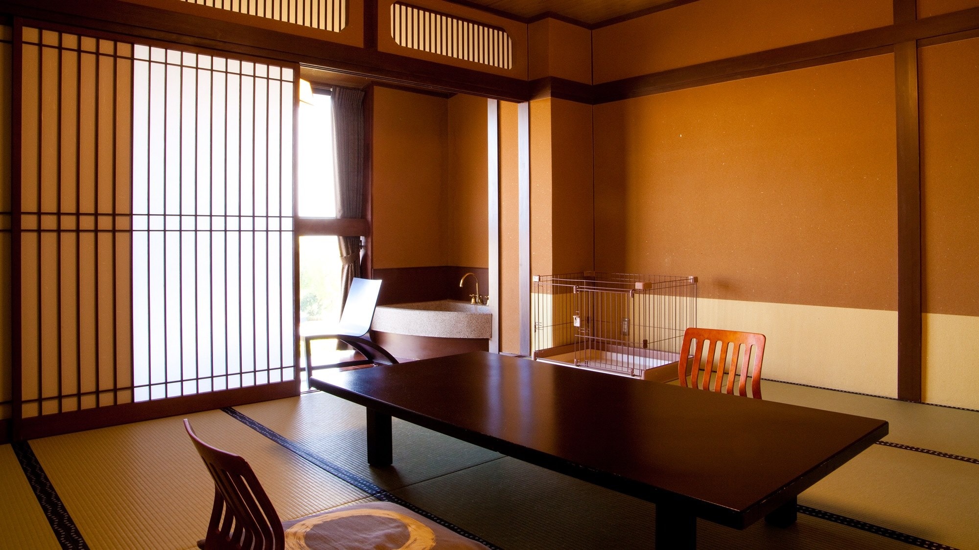 Private room for dogs ☆ Lakeside Japanese modern 12 tatami mats
