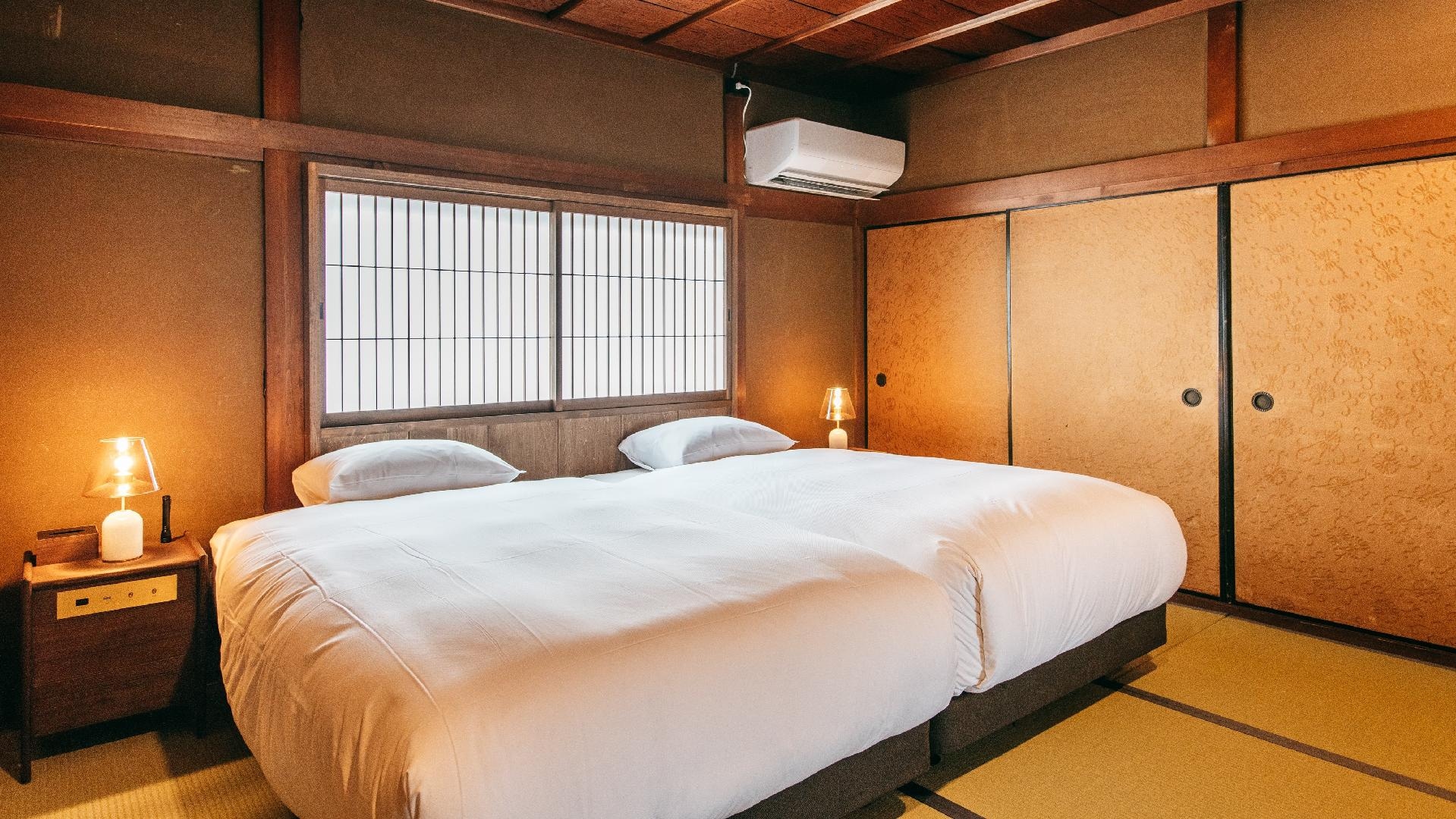 ● Rhododendron <65㎡/Capacity 5 people/Takano Maki bath included/2 semi-double, 2 king, 1 sofa bed>