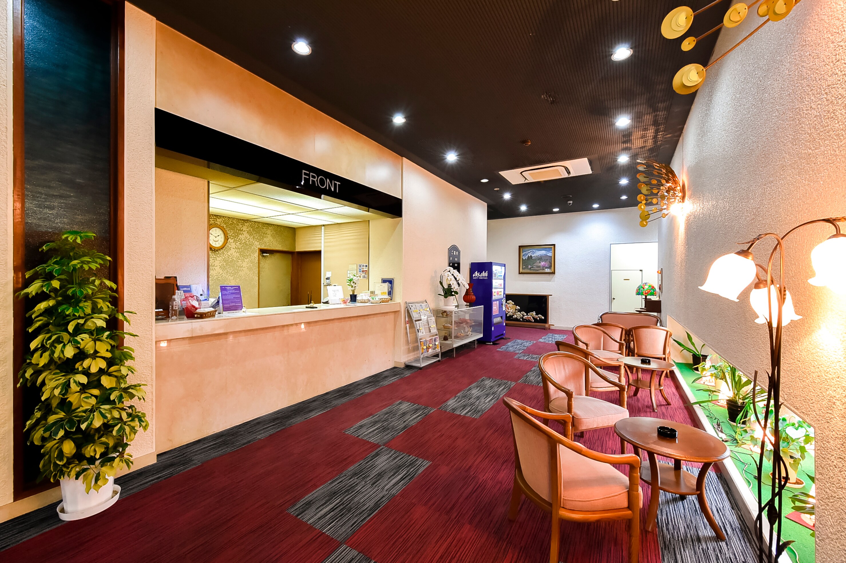 Hotel lobby