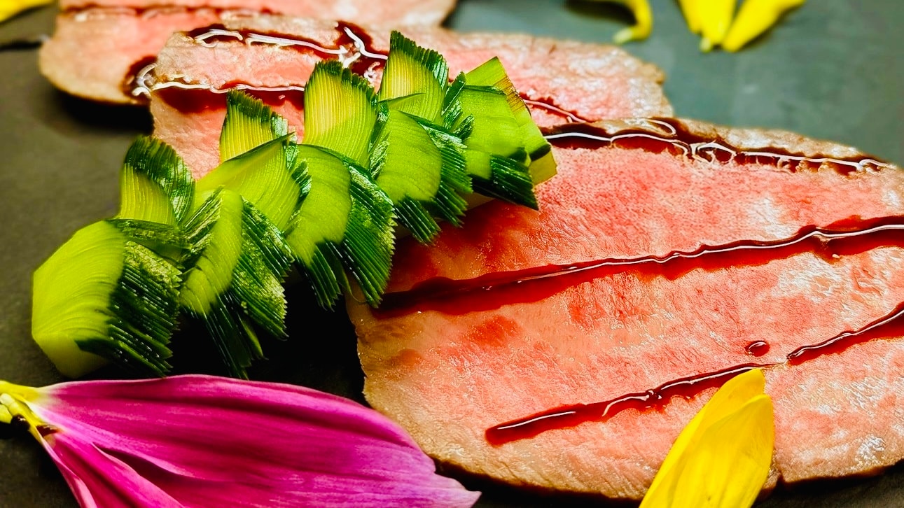 [Hidangan (contoh)] Daging sapi panggang Kumano