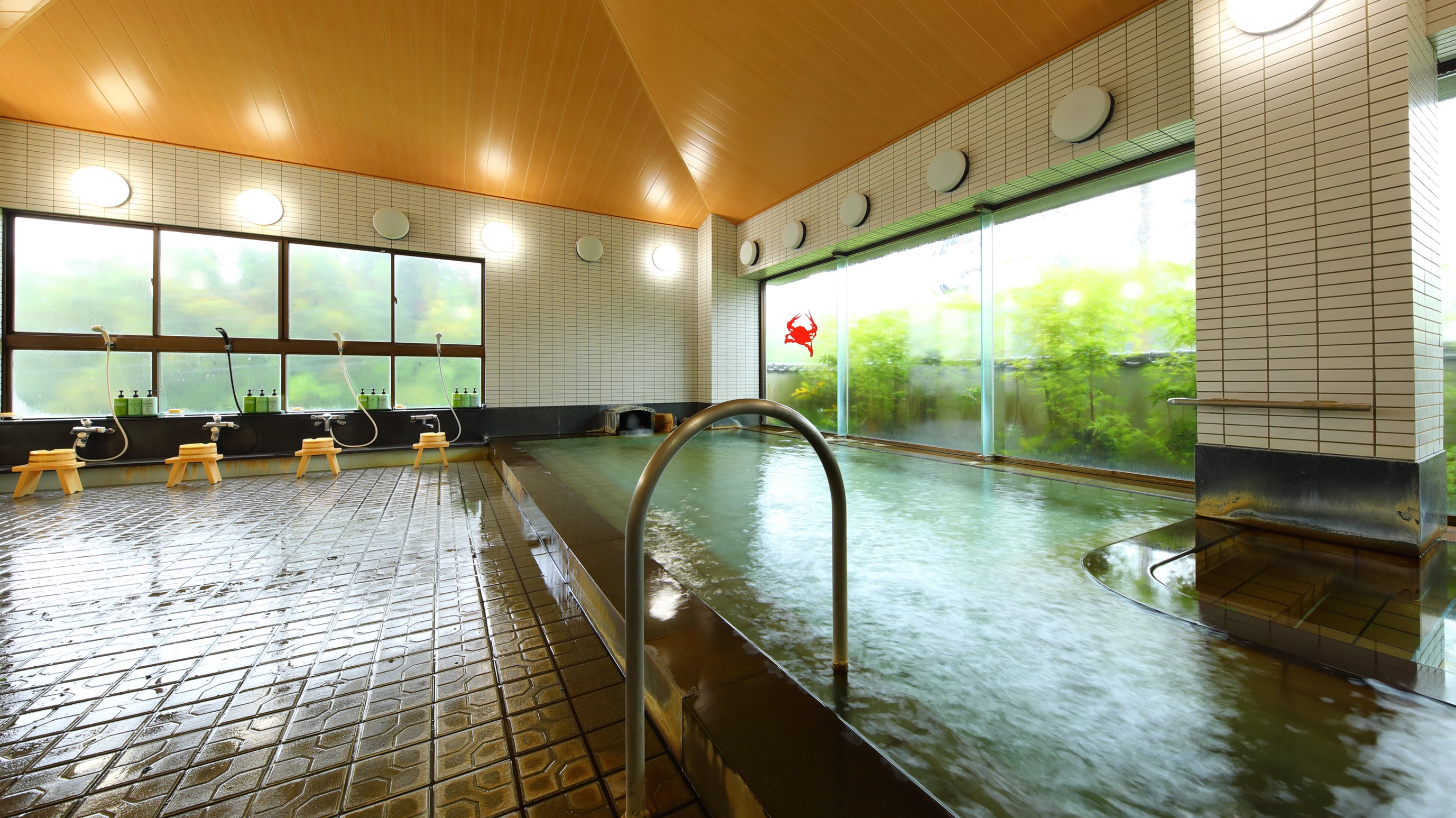 Large communal bath